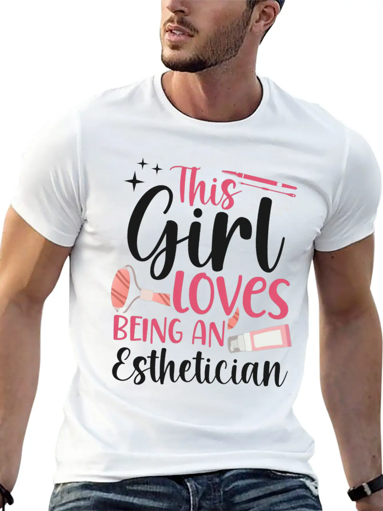 Cute Licensed Esthetician Skincare Timeless Short Sleeve Tee – Comfy And Minimalist Design