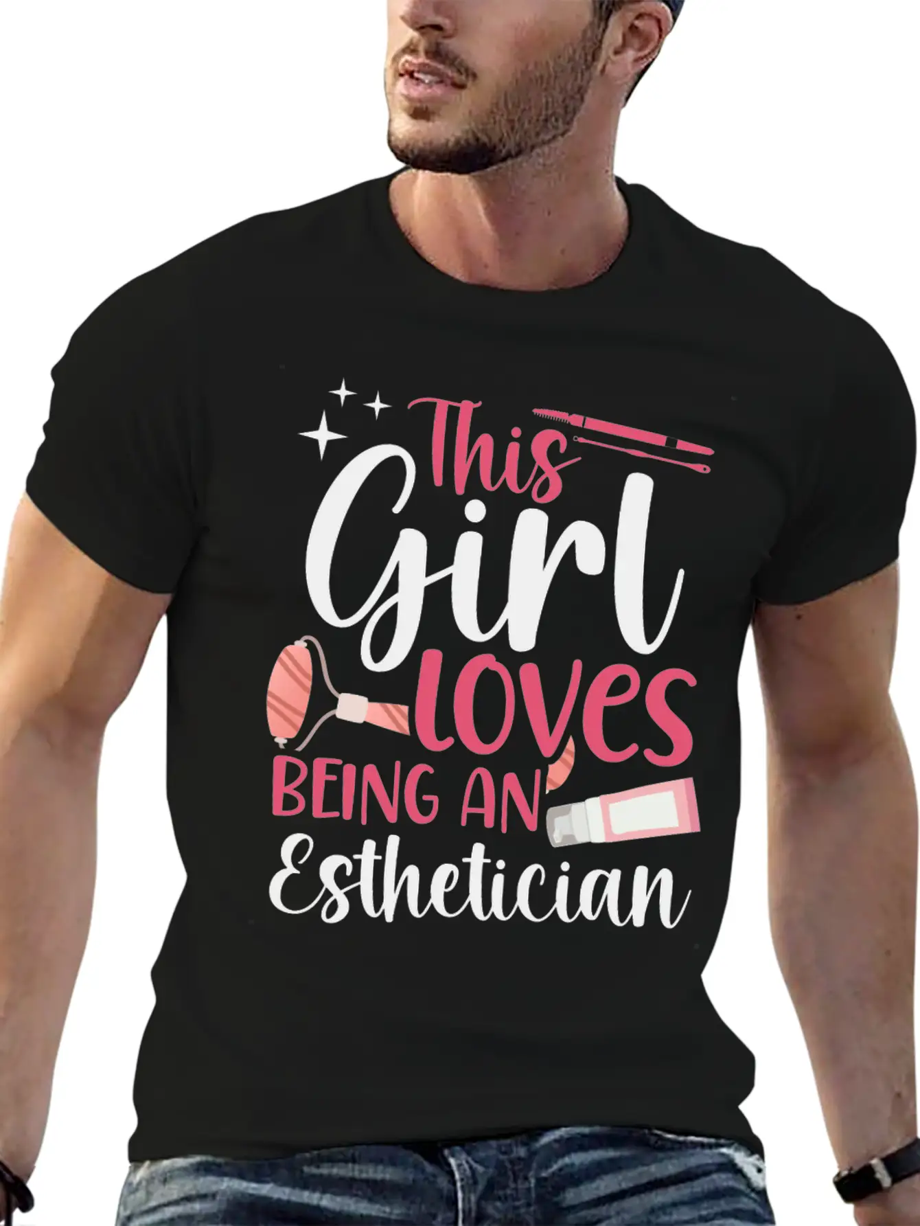Cute Licensed Esthetician Skincare Timeless Short Sleeve Tee – Comfy And Minimalist Design