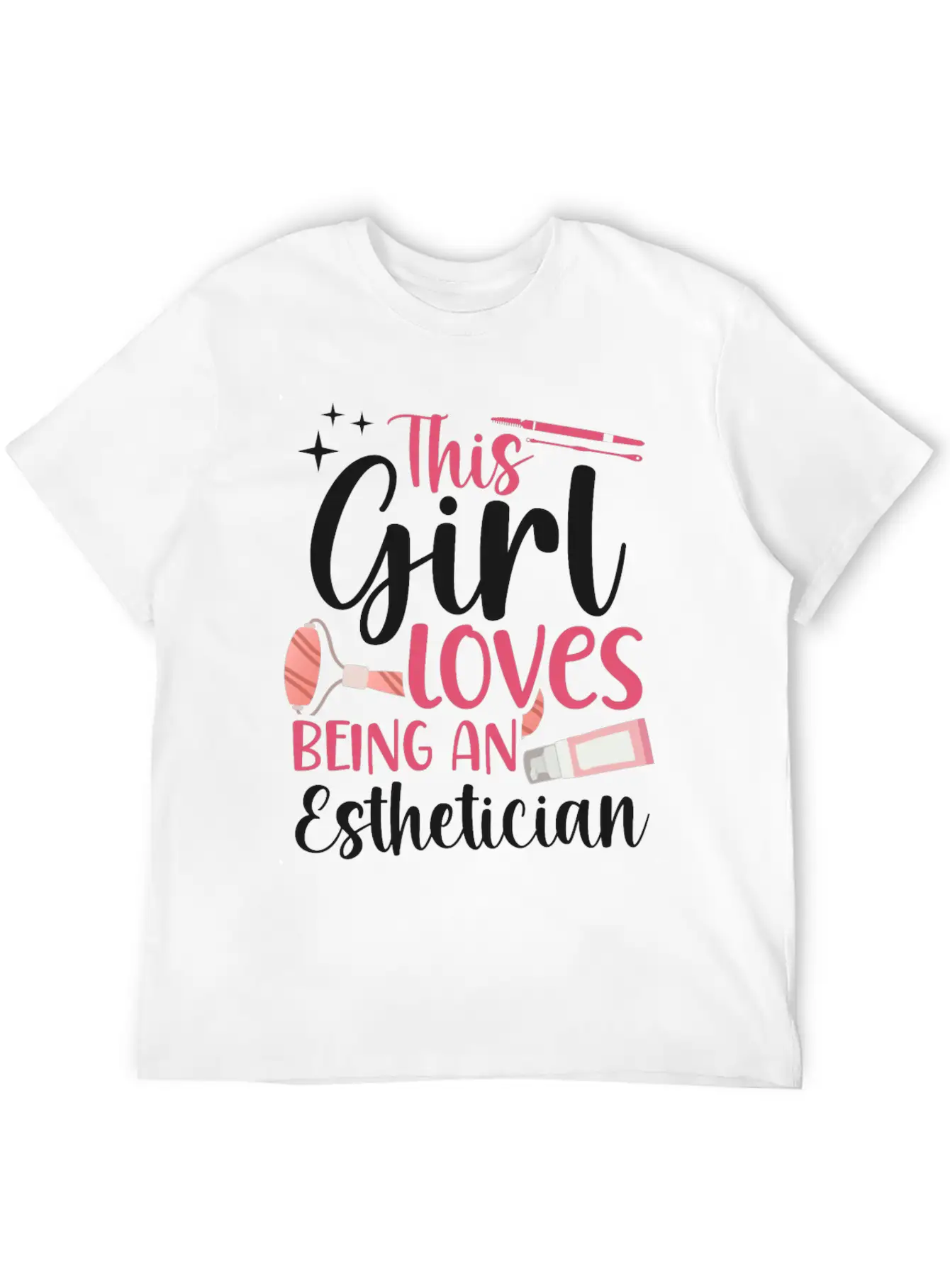 Cute Licensed Esthetician Skincare Timeless Short Sleeve Tee – Comfy And Minimalist Design