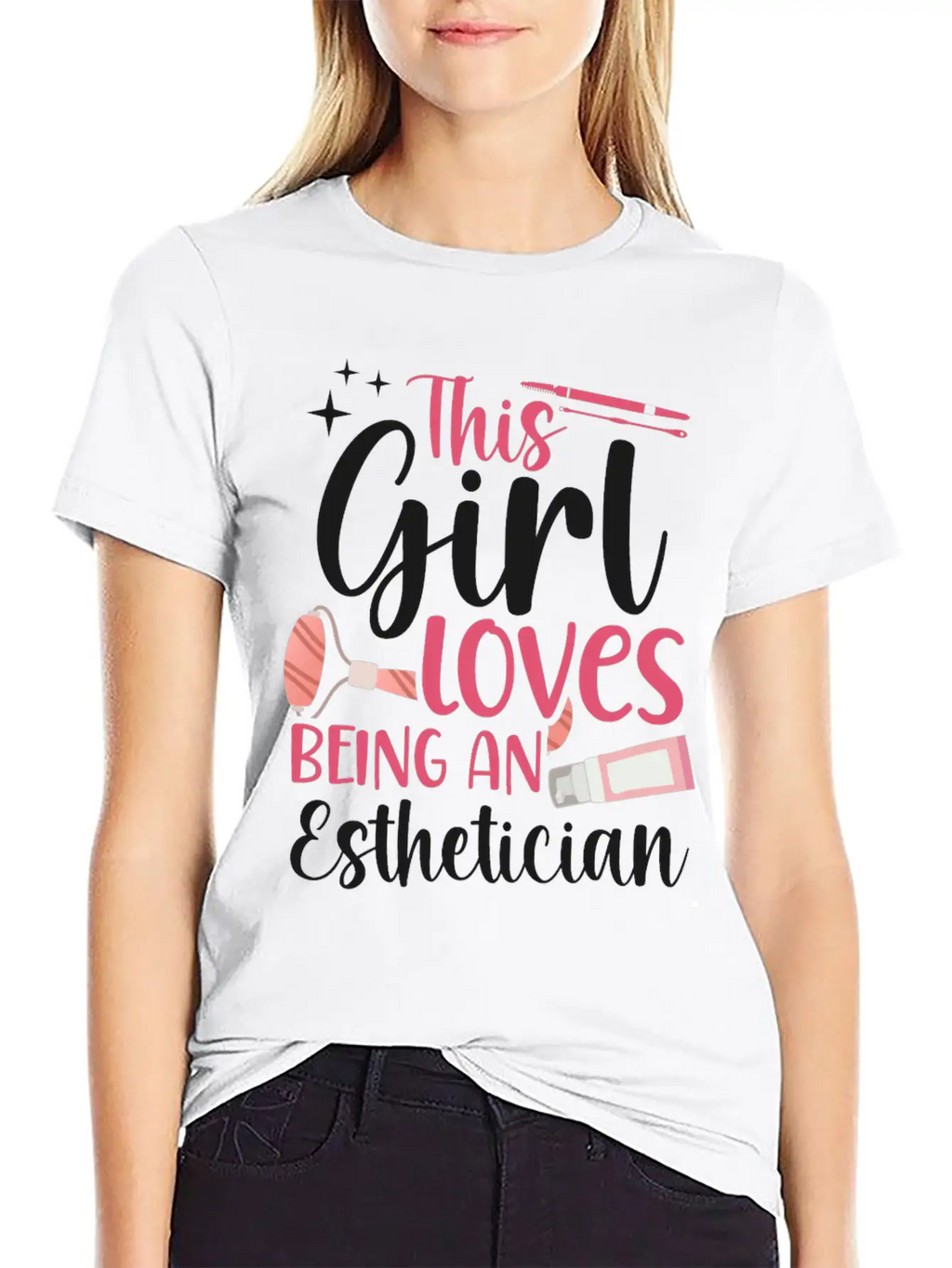 Cute Licensed Esthetician Skincare Timeless Short Sleeve Tee – Comfy And Minimalist Design