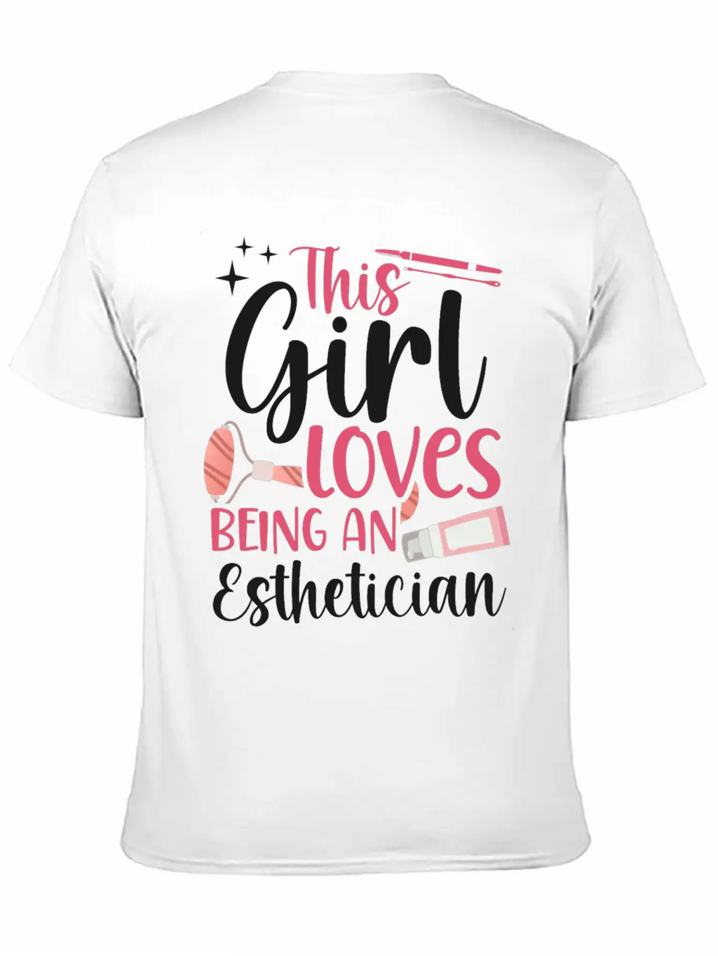 Cute Licensed Esthetician Skincare Timeless Short Sleeve Tee – Comfy And Minimalist Design