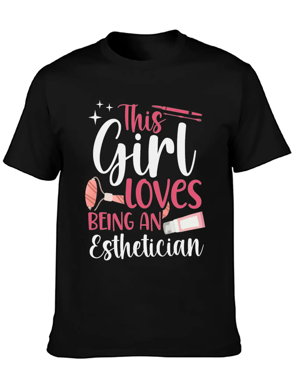 Cute Licensed Esthetician Skincare Timeless Short Sleeve Tee – Comfy And Minimalist Design