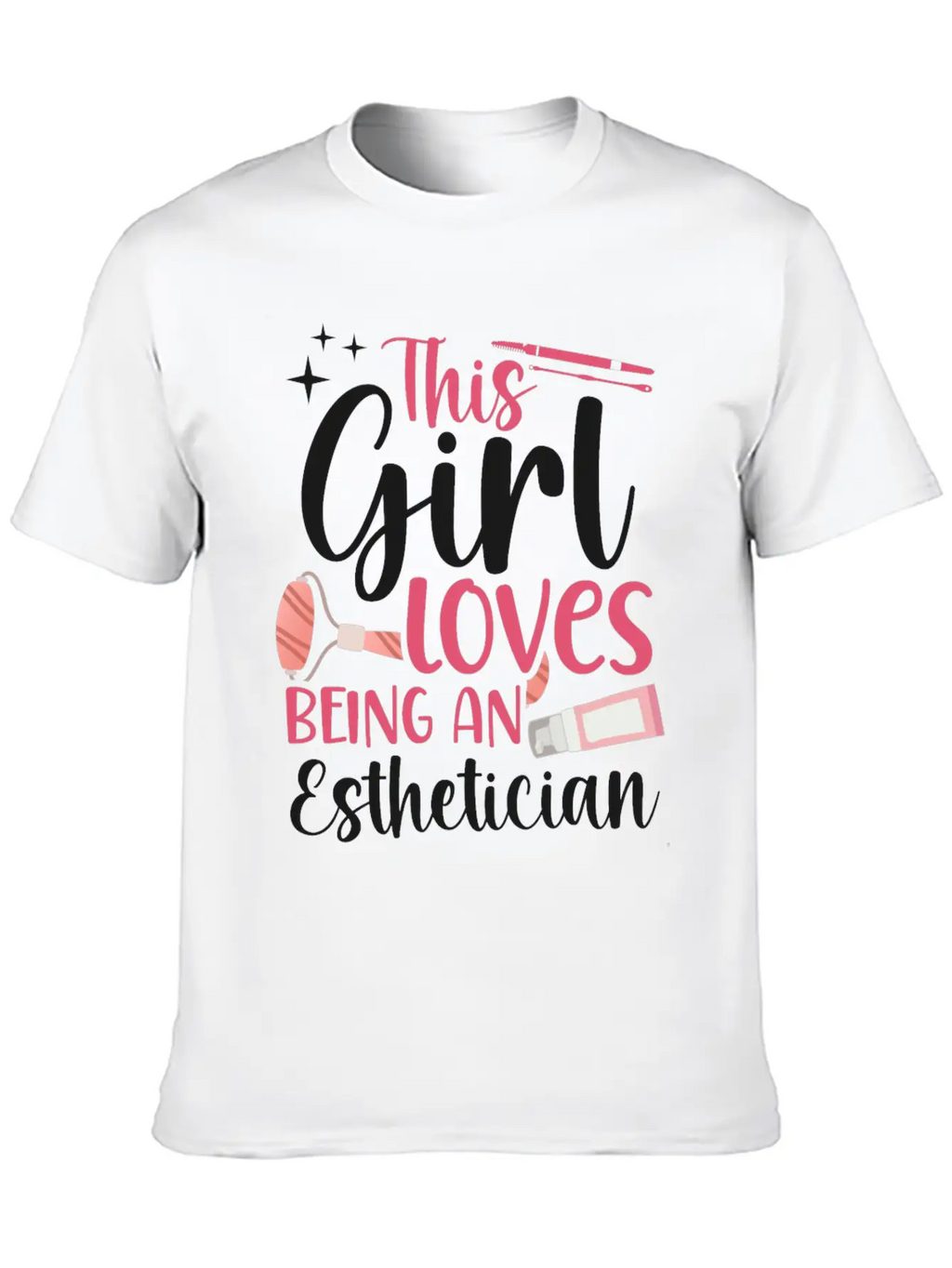 Cute Licensed Esthetician Skincare Timeless Short Sleeve Tee – Comfy And Minimalist Design
