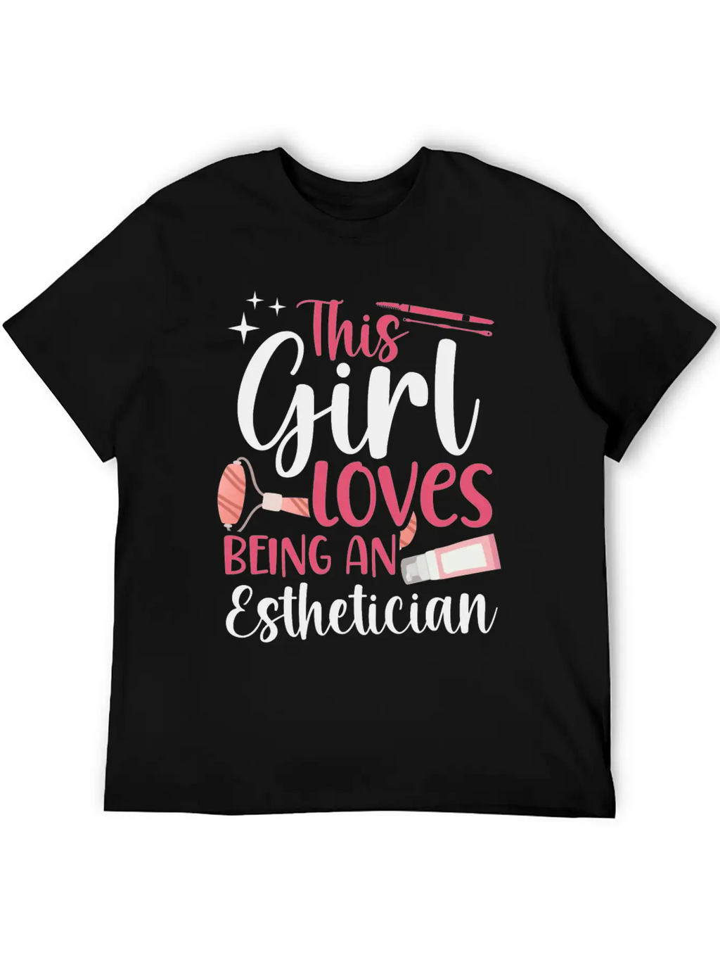 Cute Licensed Esthetician Skincare Timeless Short Sleeve Tee – Comfy And Minimalist Design