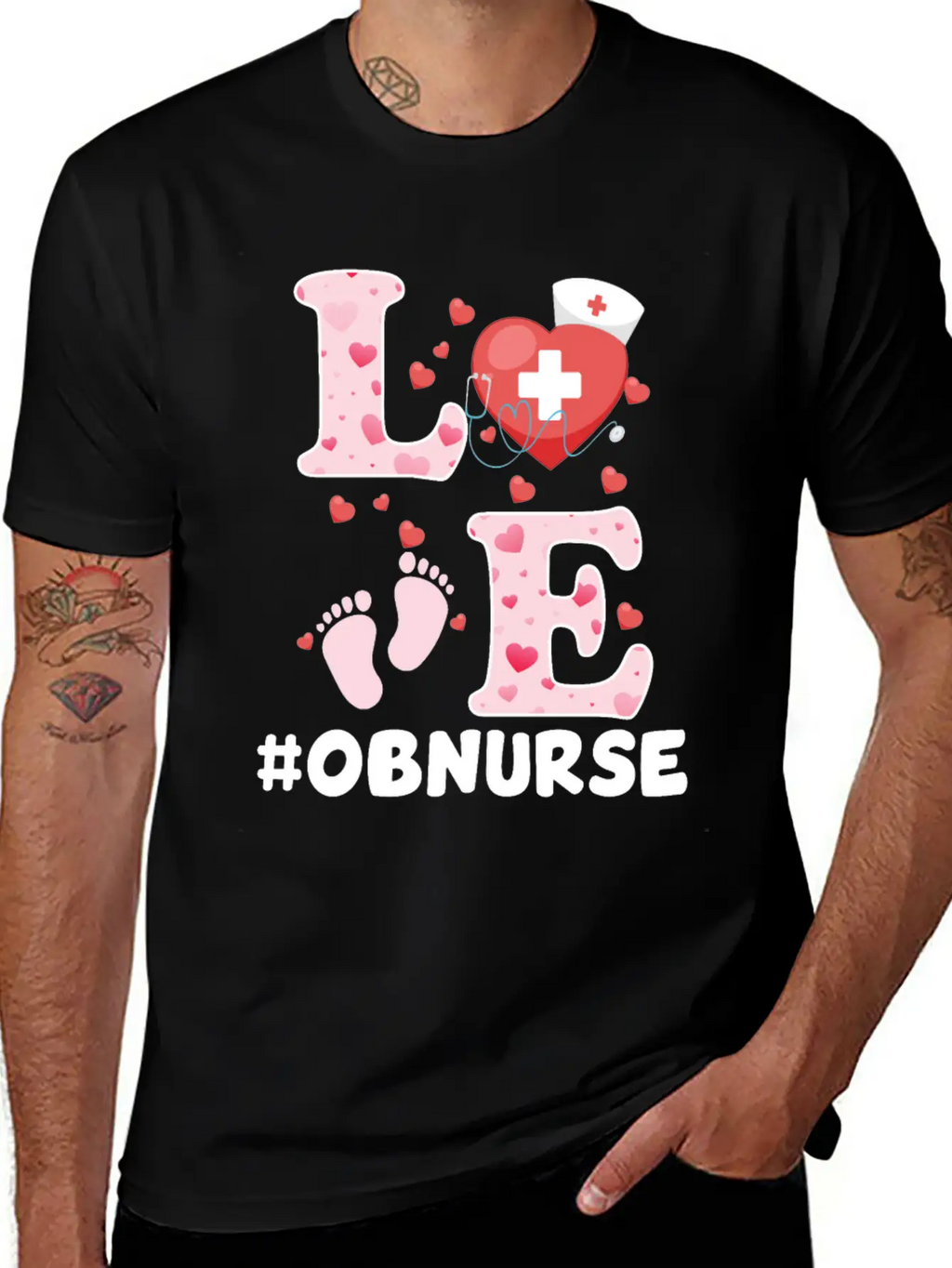 Cute OB Nurse Valentines Day Costume Essential Unisex Summer Tee – Soft Cotton Casual Fit