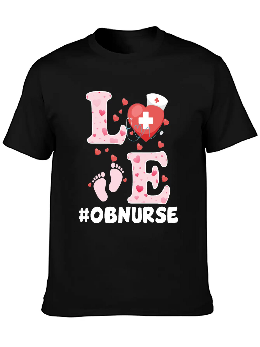 Cute OB Nurse Valentines Day Costume Essential Unisex Summer Tee – Soft Cotton Casual Fit