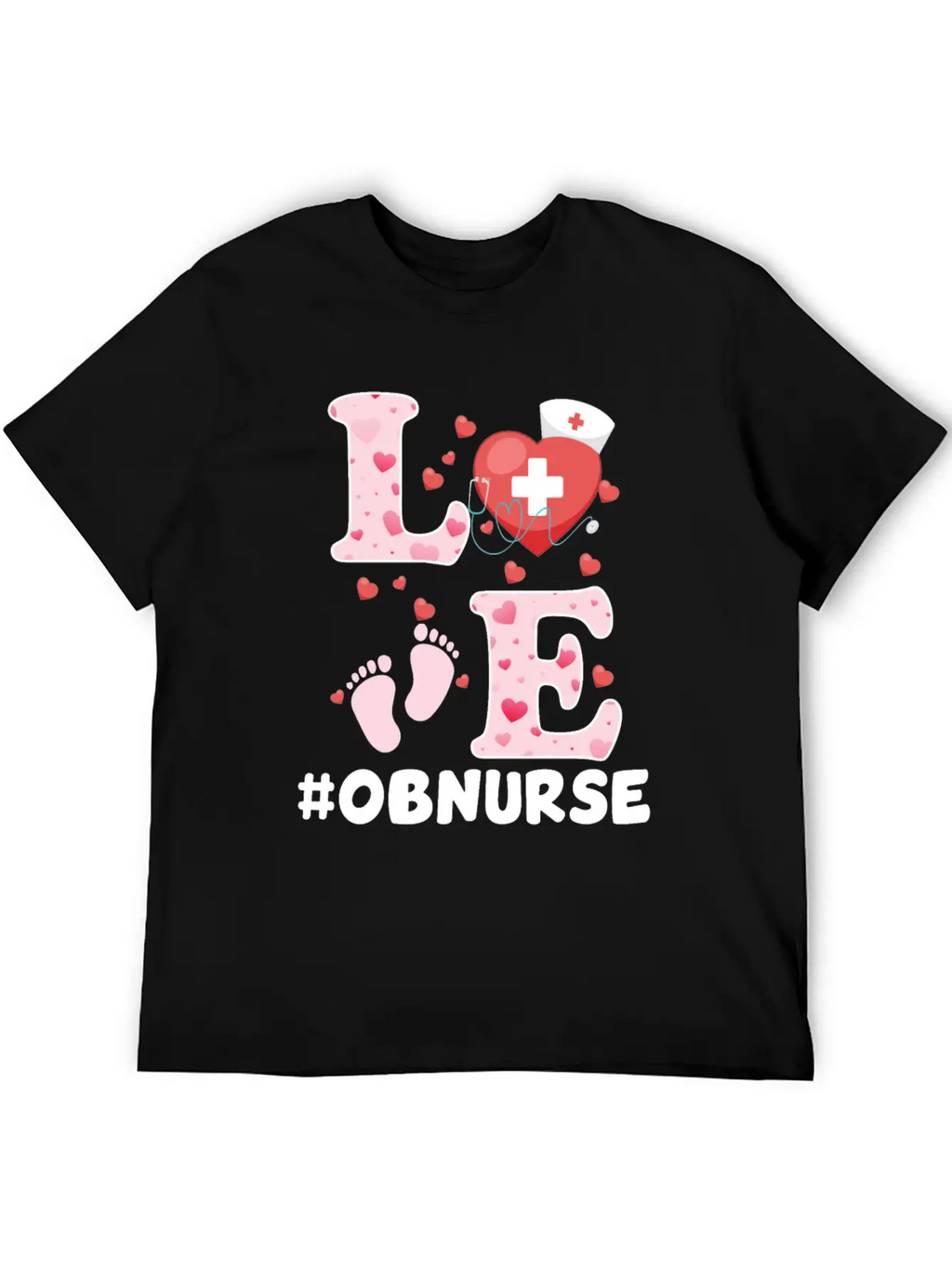 Cute OB Nurse Valentines Day Costume Essential Unisex Summer Tee – Soft Cotton Casual Fit