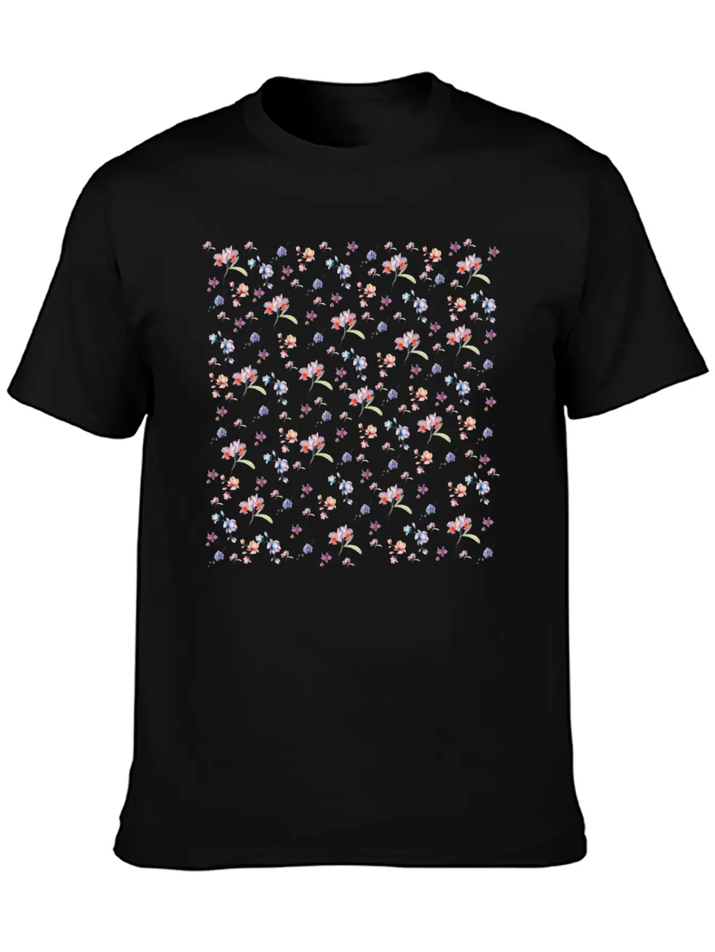 Cute Orchids Flower Gift - Flower Lover Gift Basic Graphic T-Shirt – Daily Comfort In Soft Cotton