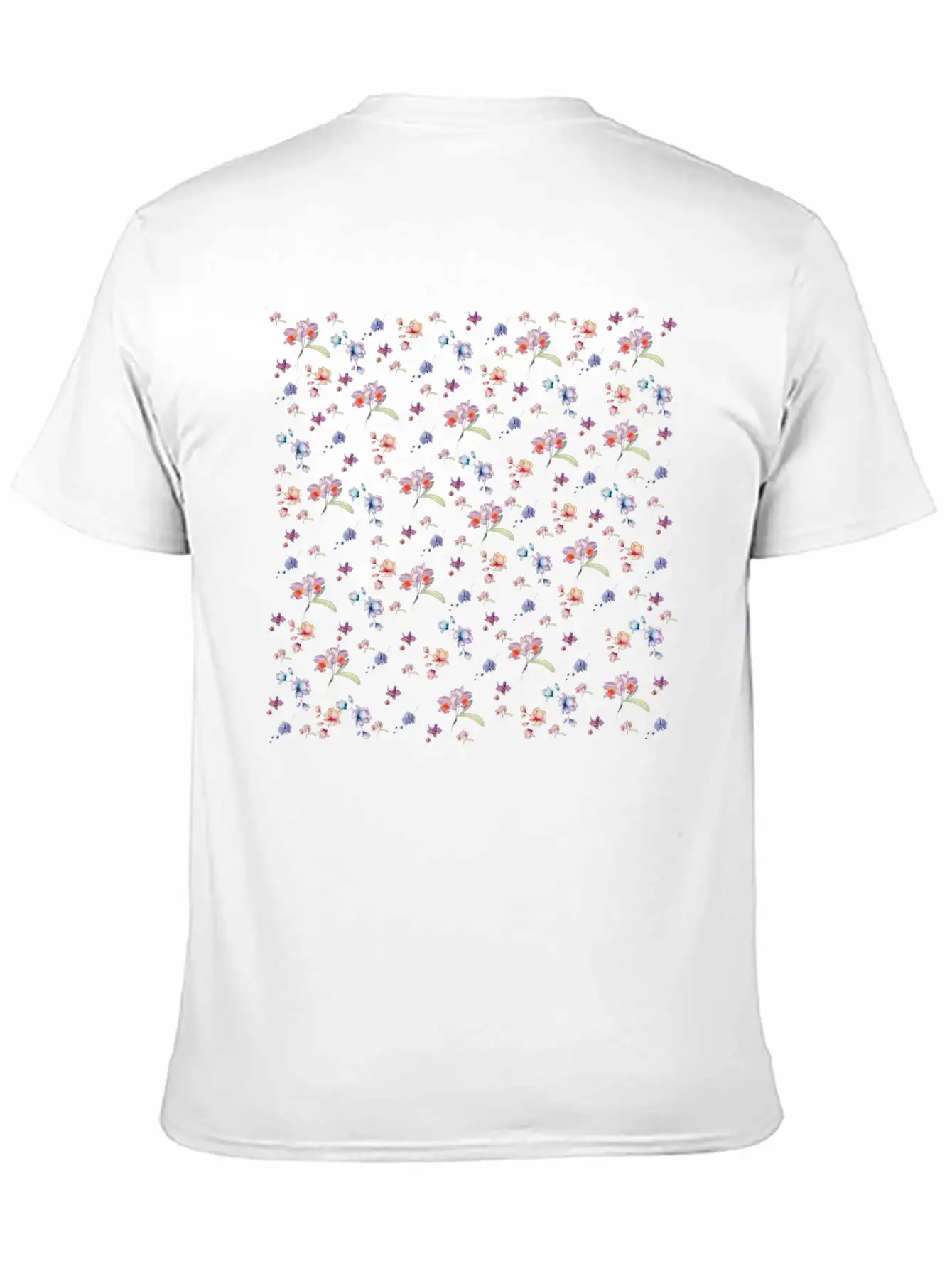 Cute Orchids Flower Gift - Flower Lover Gift Basic Graphic T-Shirt – Daily Comfort In Soft Cotton