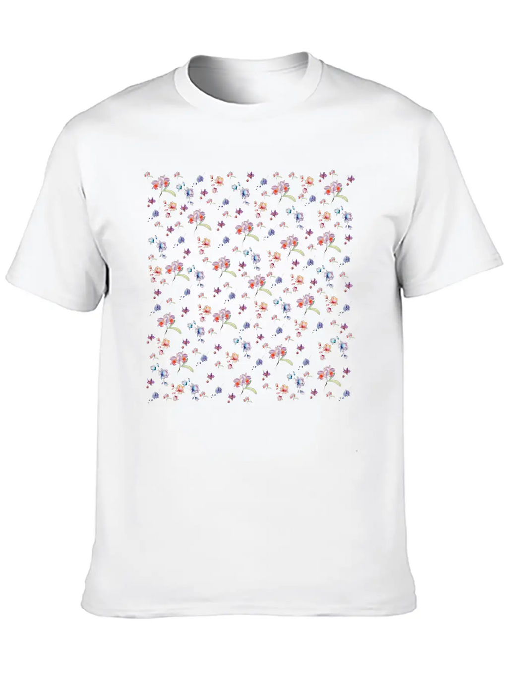 Cute Orchids Flower Gift - Flower Lover Gift Basic Graphic T-Shirt – Daily Comfort In Soft Cotton