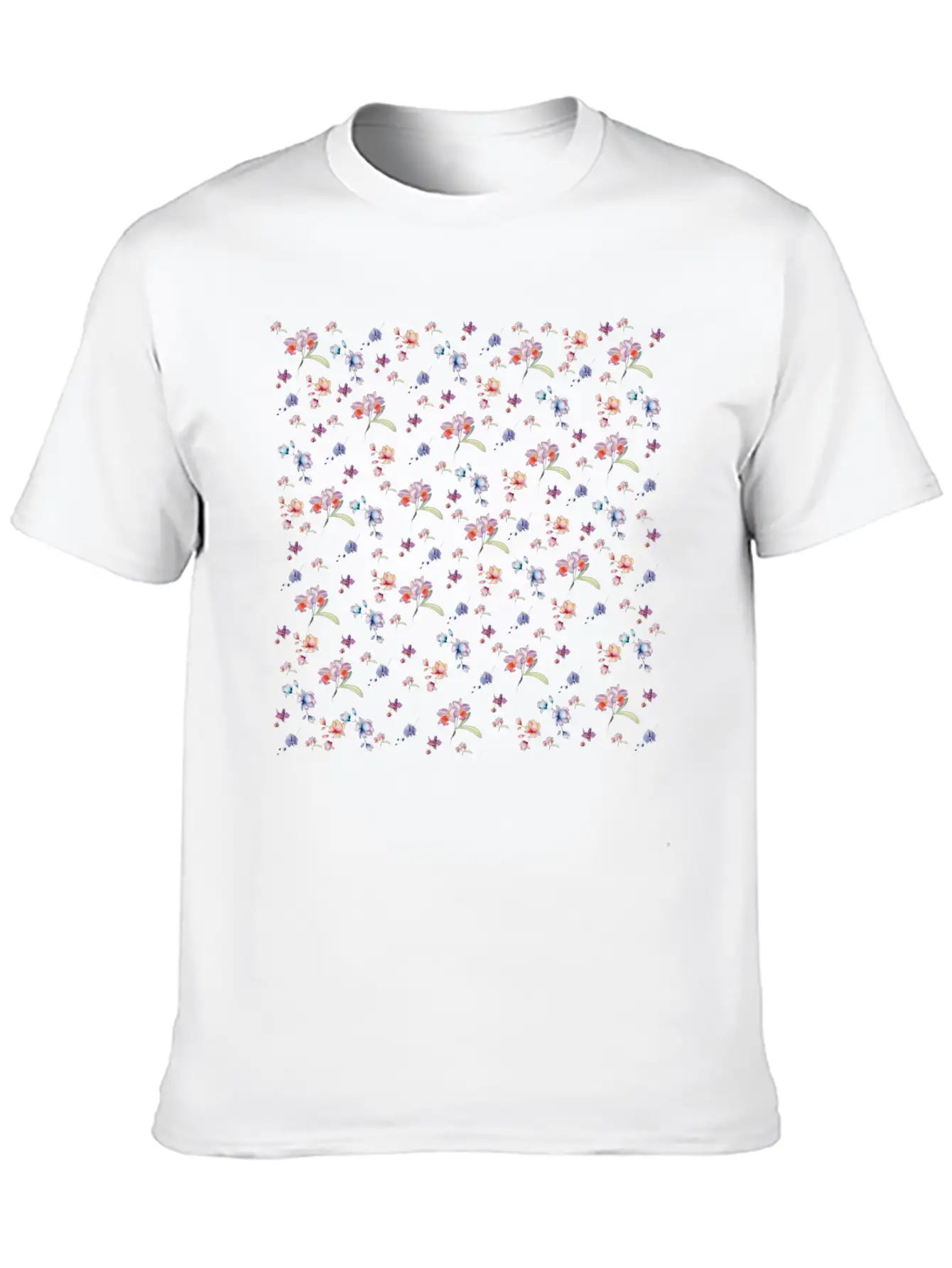 Cute Orchids Flower Gift - Flower Lover Gift Basic Graphic T-Shirt – Daily Comfort In Soft Cotton