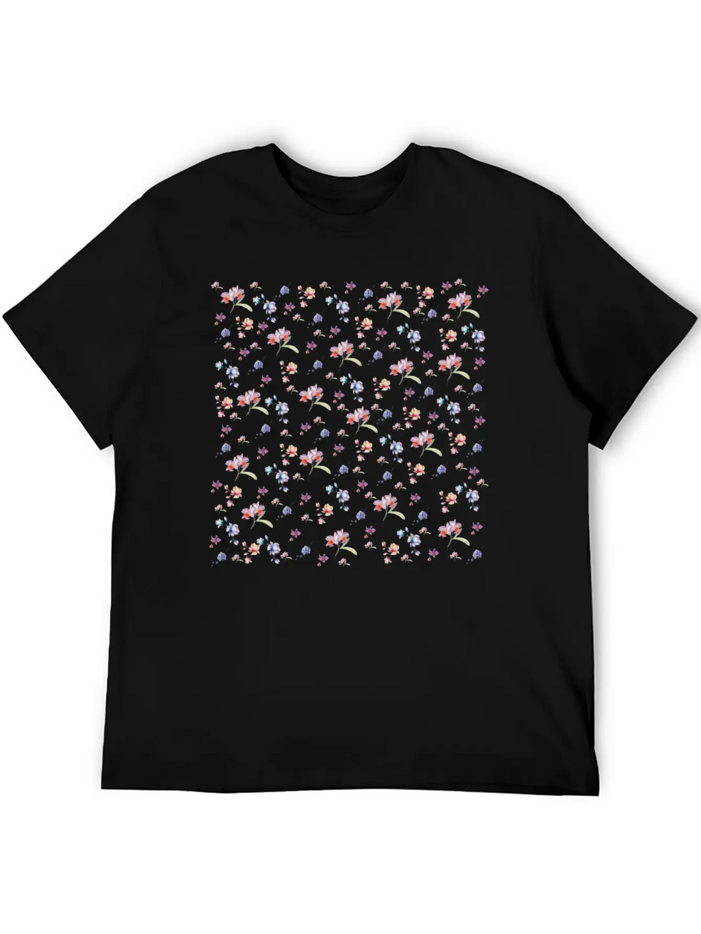 Cute Orchids Flower Gift - Flower Lover Gift Basic Graphic T-Shirt – Daily Comfort In Soft Cotton