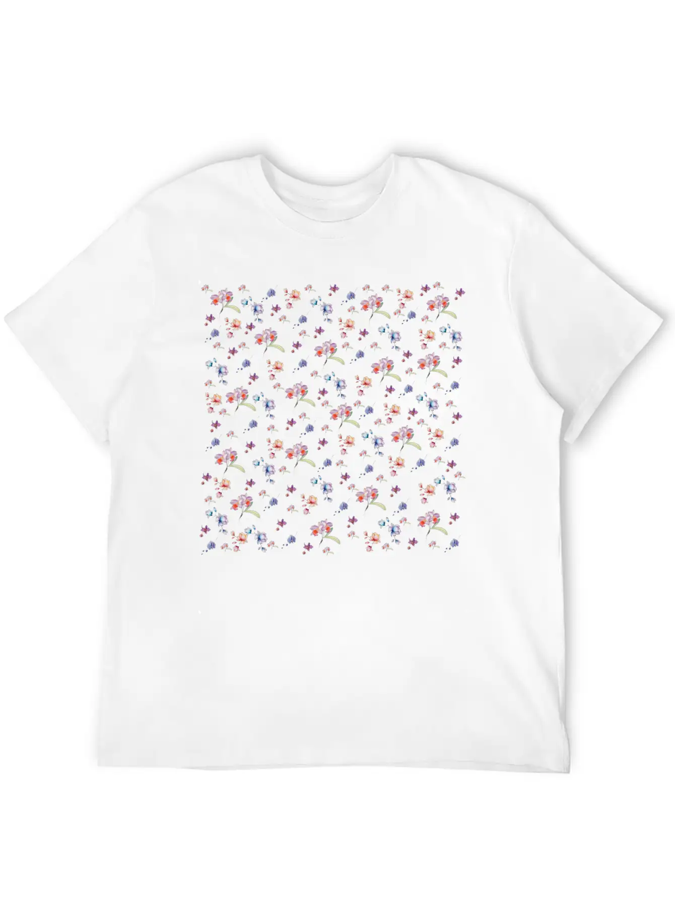 Cute Orchids Flower Gift - Flower Lover Gift Basic Graphic T-Shirt – Daily Comfort In Soft Cotton
