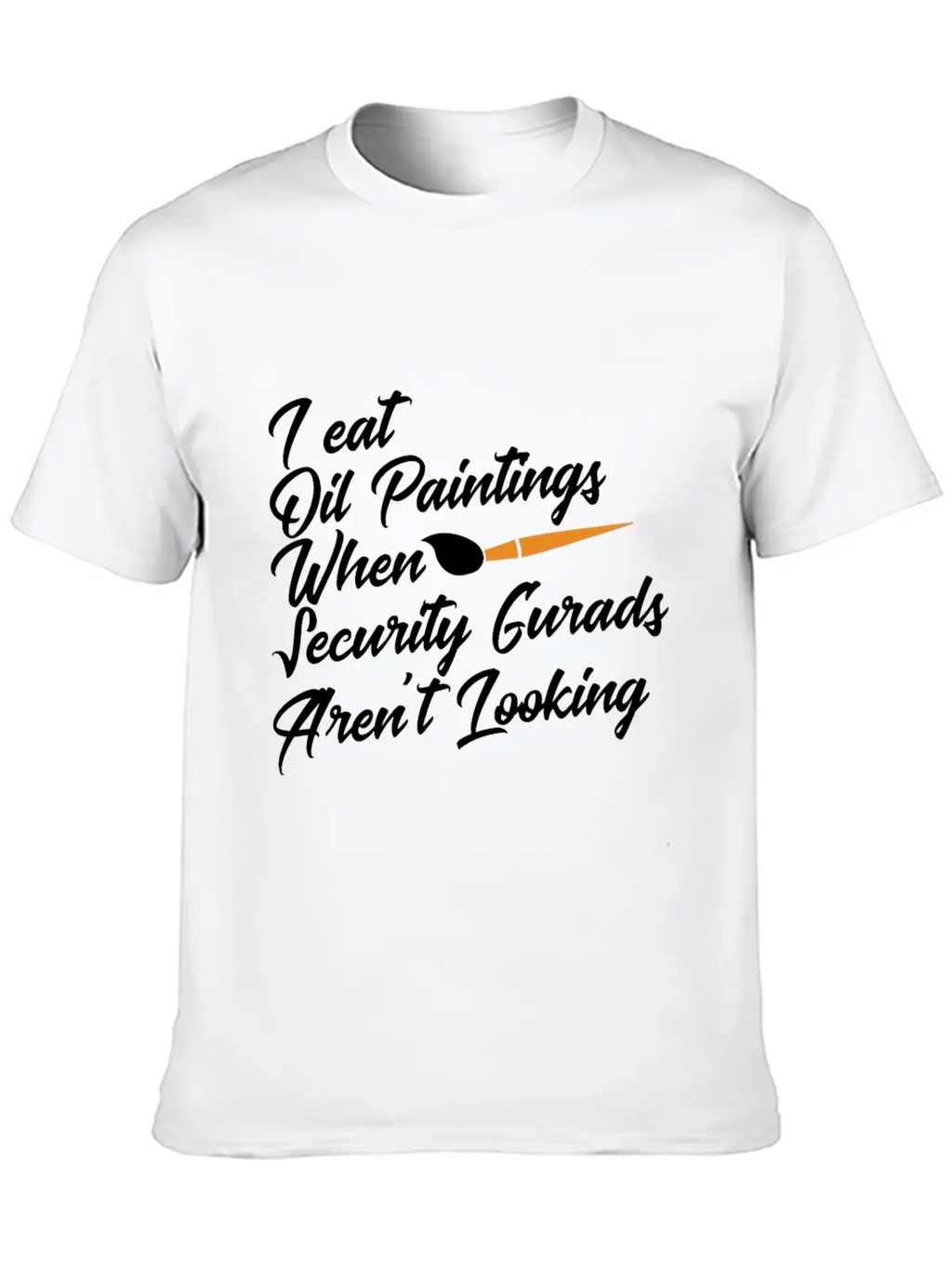 Cute Pigments Painter Sketch Watercolour Artwork Essential Cotton Tee For Daily Outfits – Unisex Style