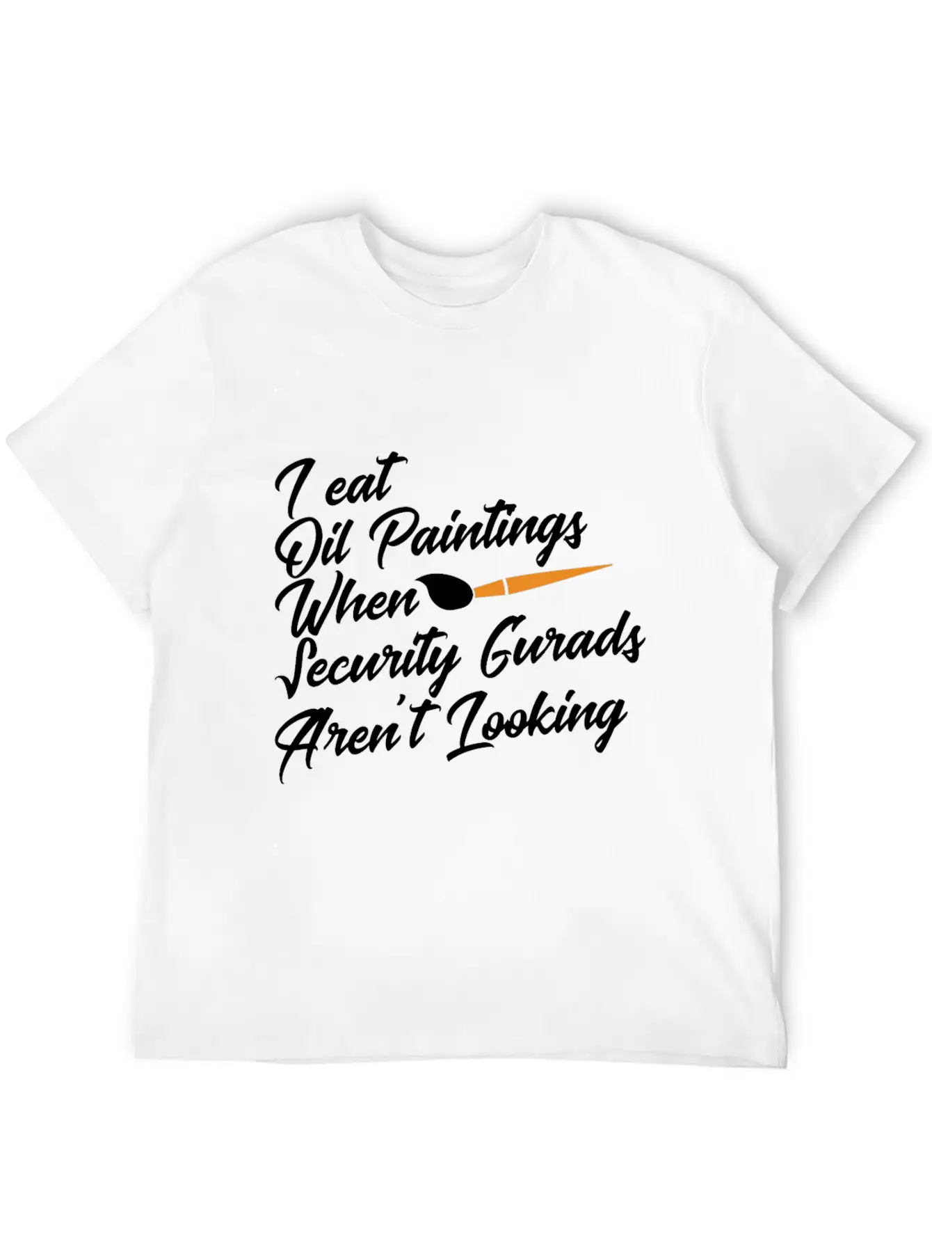 Cute Pigments Painter Sketch Watercolour Artwork Essential Cotton Tee For Daily Outfits – Unisex Style