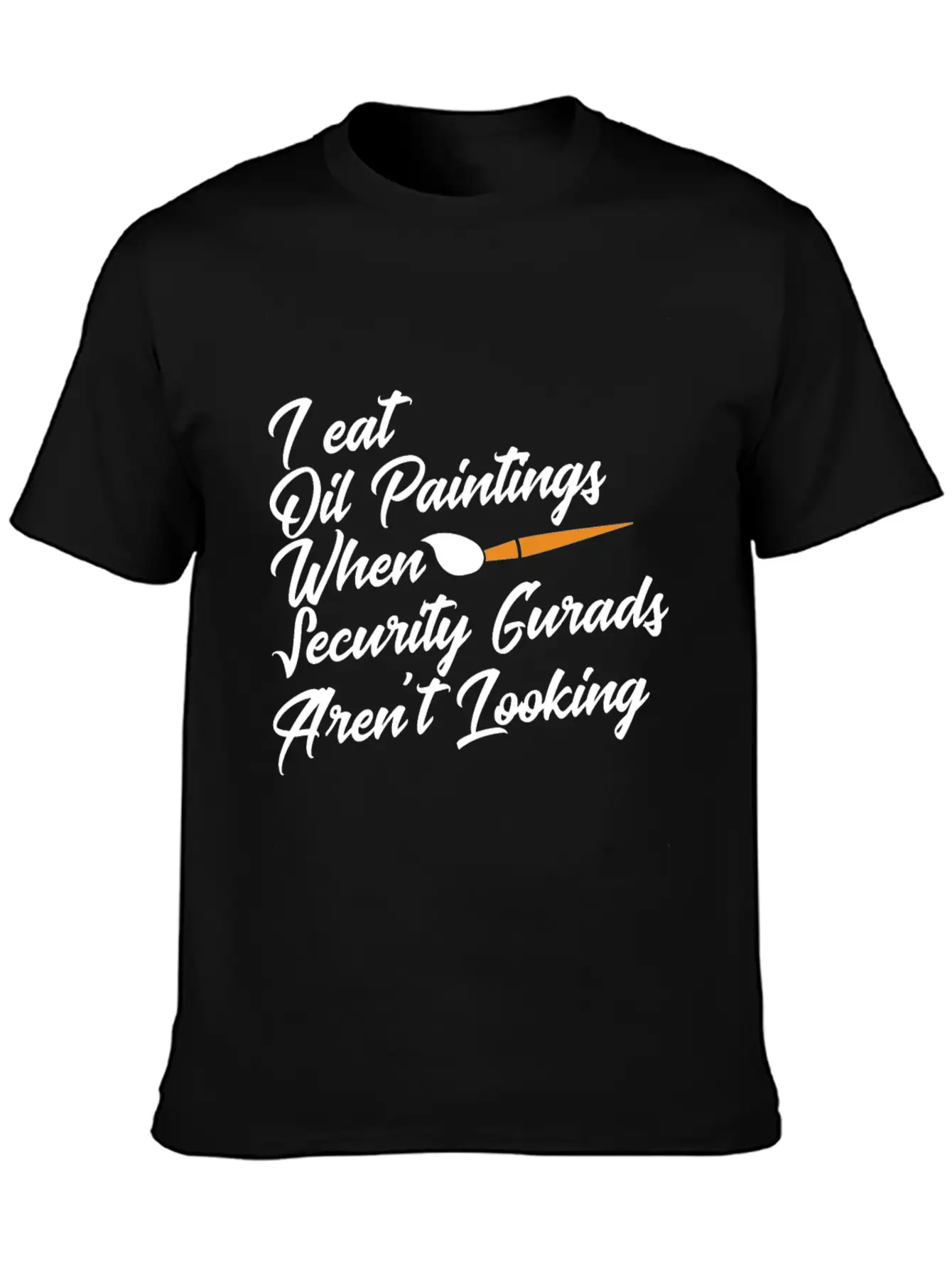 Cute Pigments Painter Sketch Watercolour Artwork Essential Cotton Tee For Daily Outfits – Unisex Style
