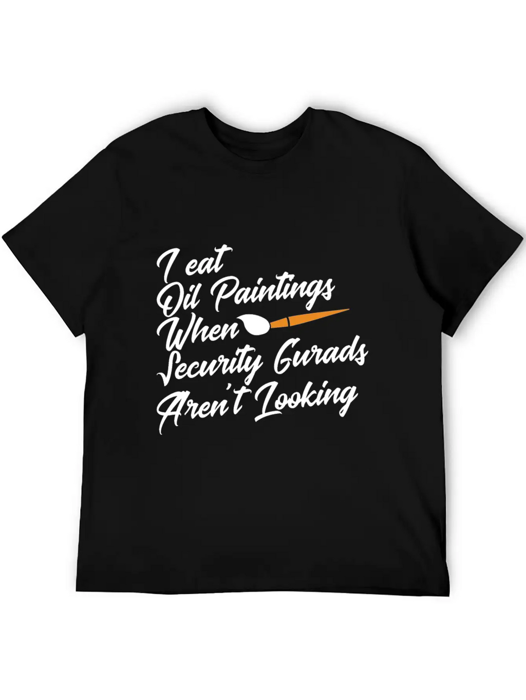 Cute Pigments Painter Sketch Watercolour Artwork Essential Cotton Tee For Daily Outfits – Unisex Style