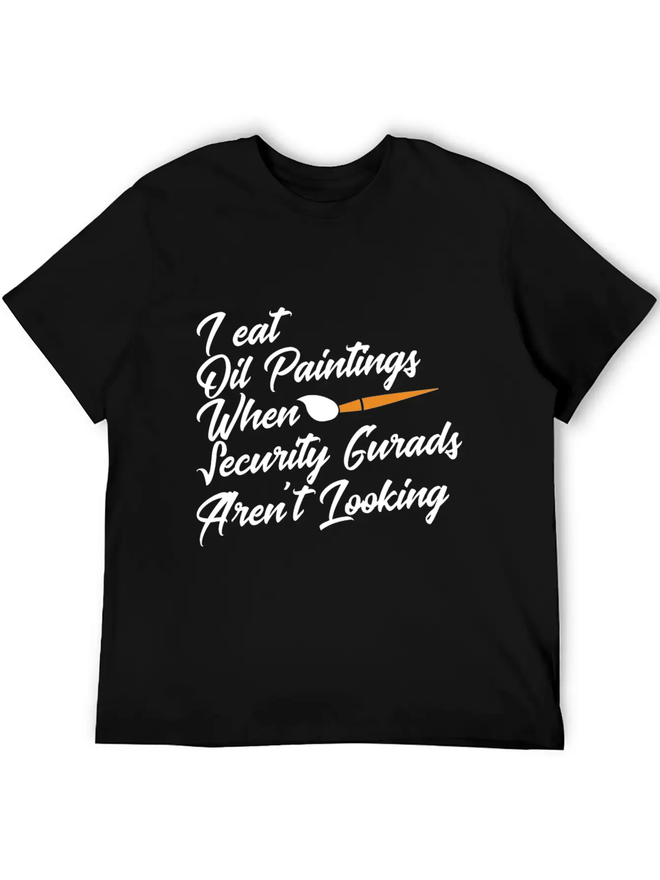 Cute Pigments Painter Sketch Watercolour Artwork Essential Cotton Tee For Daily Outfits – Unisex Style