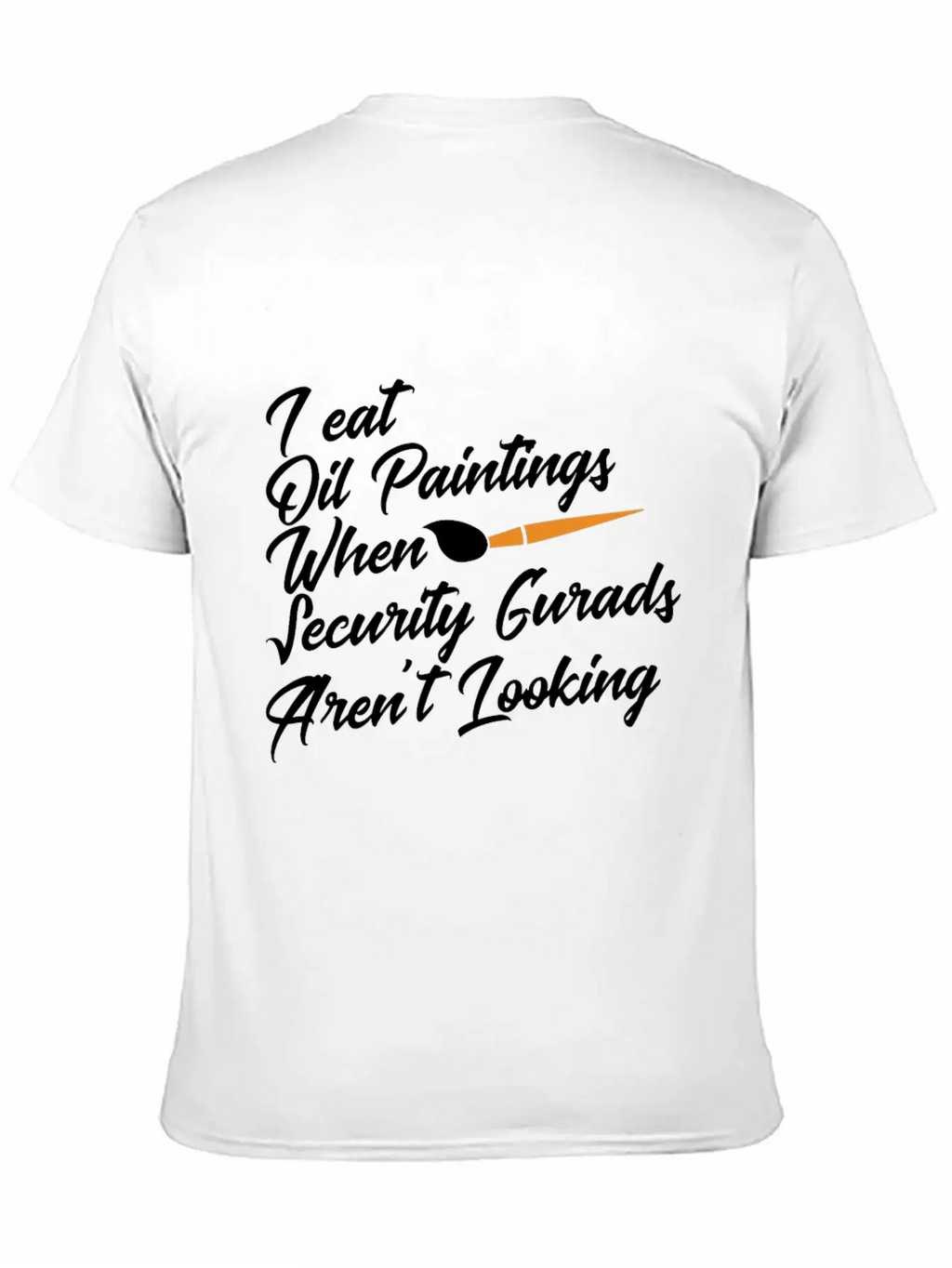 Cute Pigments Painter Sketch Watercolour Artwork Essential Cotton Tee For Daily Outfits – Unisex Style