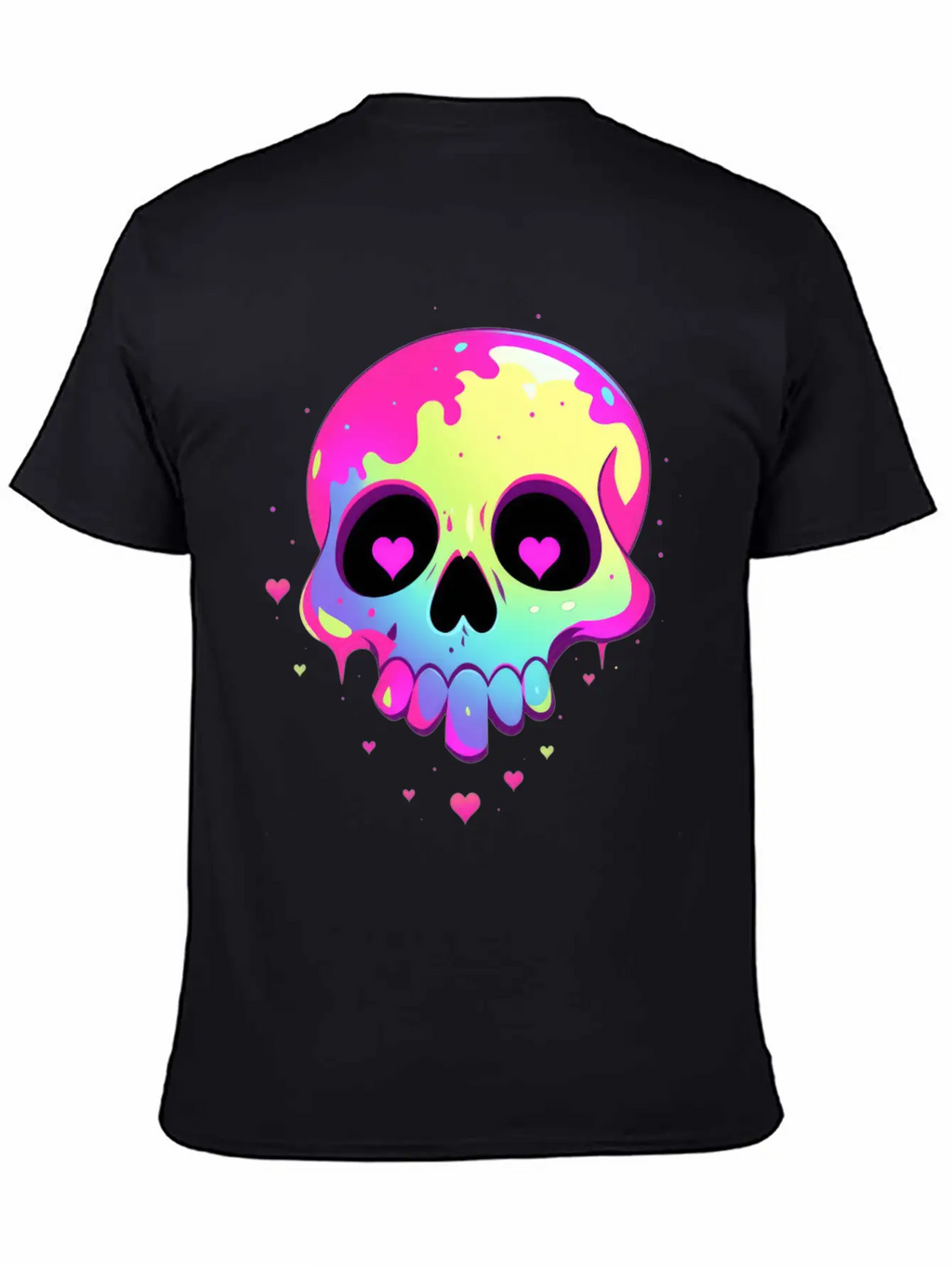 Cute Punk Skull / Kawaii Punk Skull Classic Cotton Tee – Unisex Comfort For Any Season