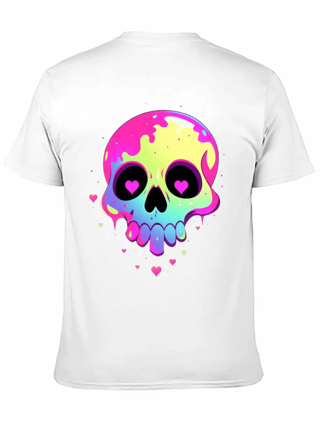Cute Punk Skull / Kawaii Punk Skull Classic Cotton Tee – Unisex Comfort For Any Season