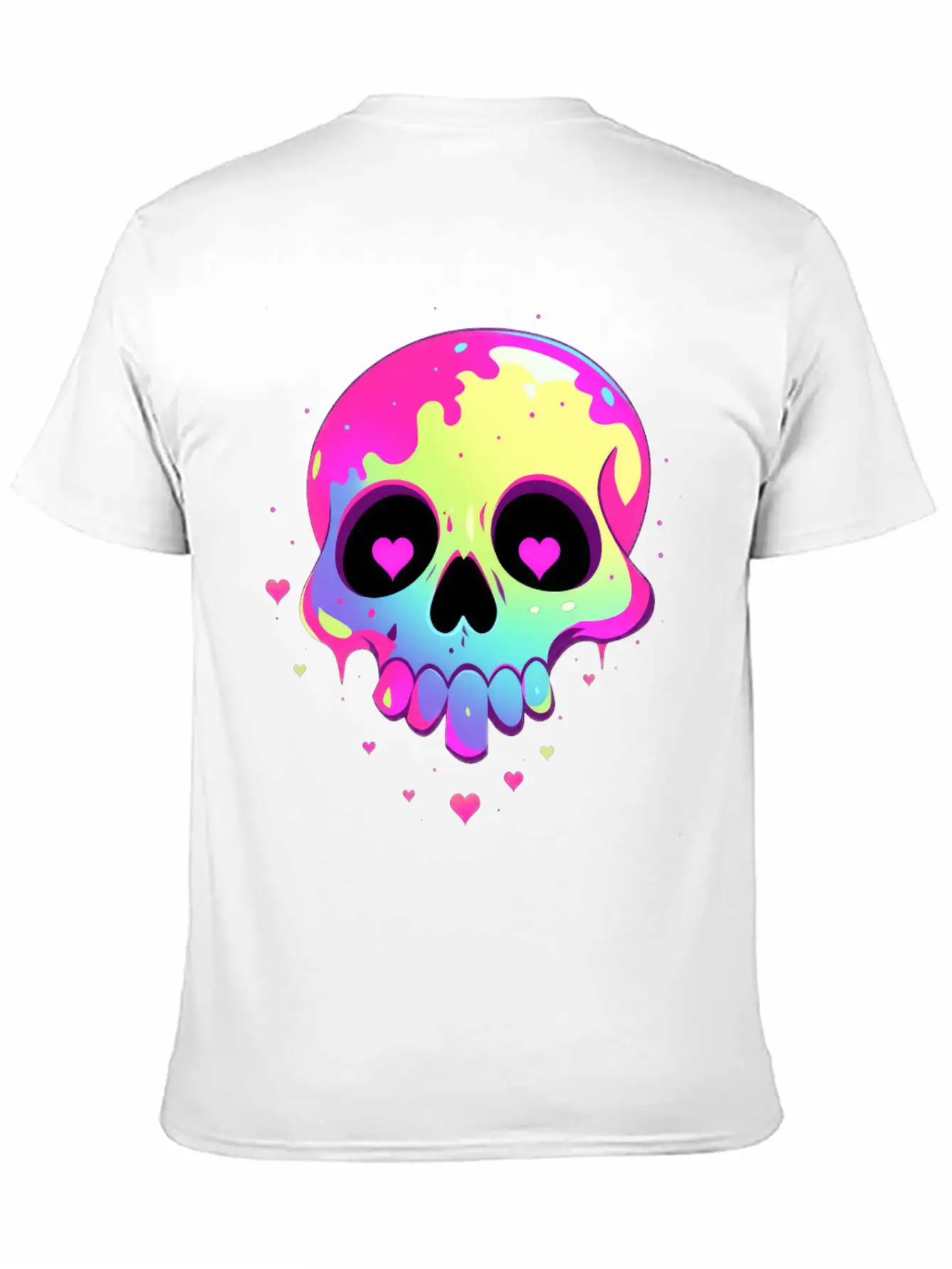 Cute Punk Skull / Kawaii Punk Skull Classic Cotton Tee – Unisex Comfort For Any Season