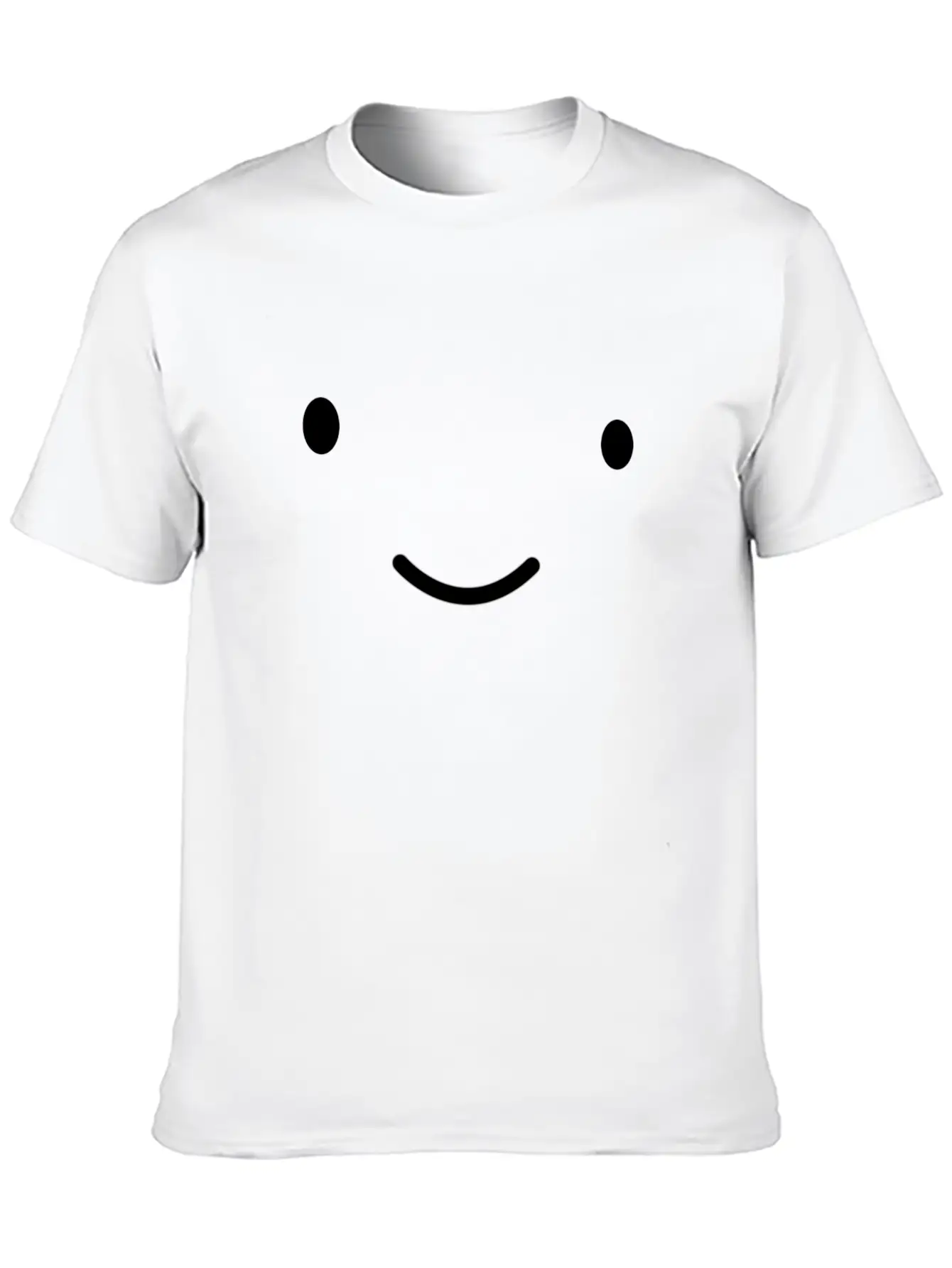 Cute Smile Stylish Everyday T-Shirt – Unisex Basic Cotton Tee