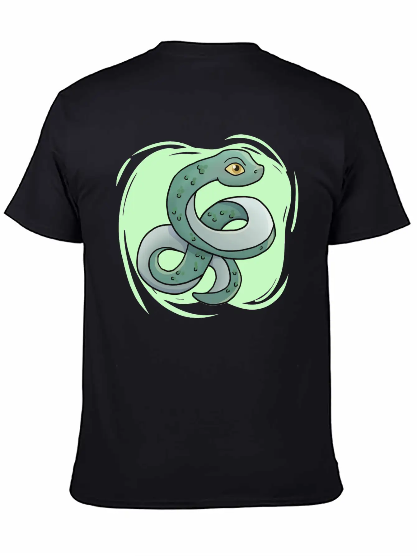 Cute Snake Boys Snake Breathable Soft Cotton T-Shirt – Timeless Casual Look