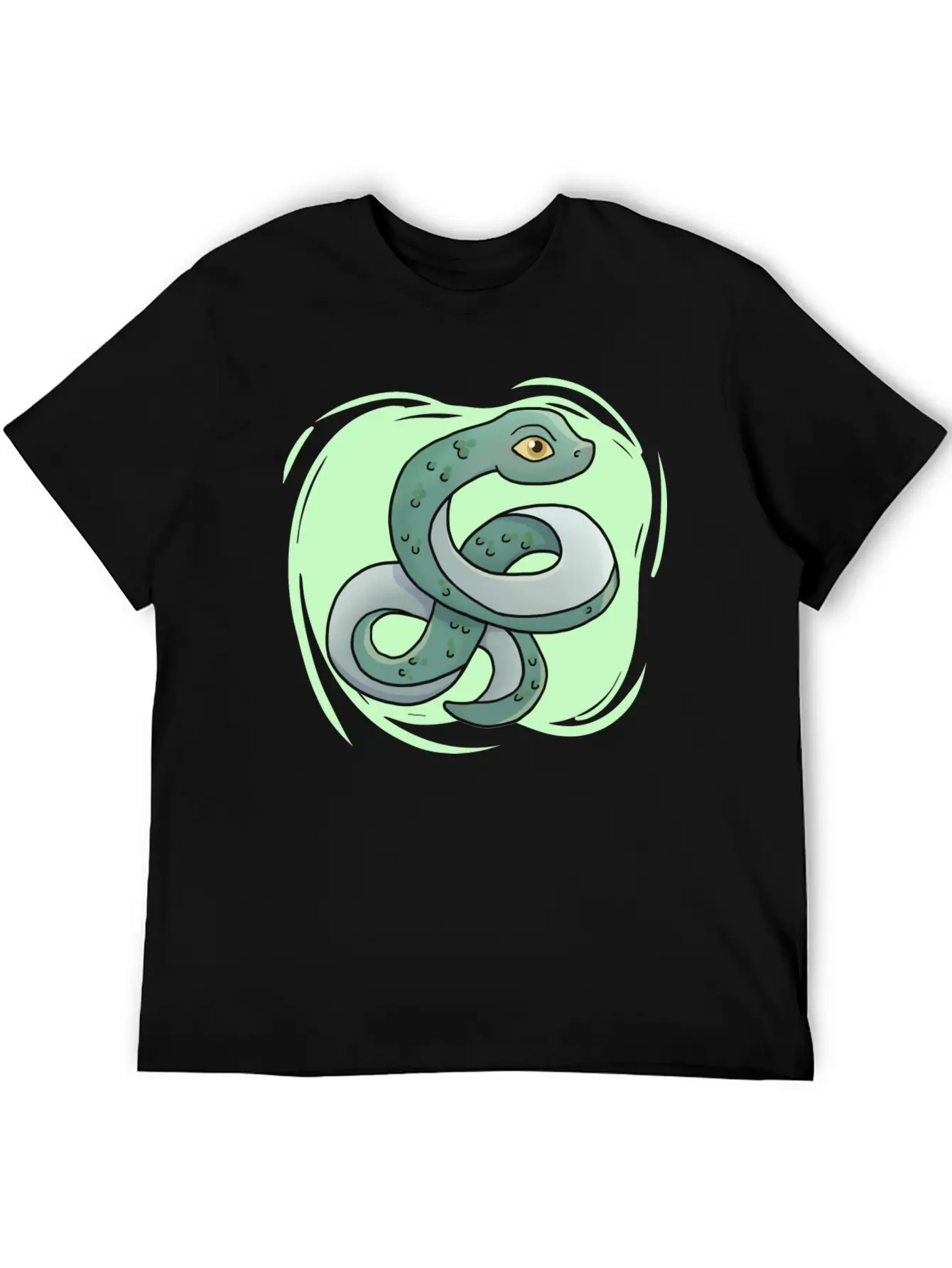 Cute Snake Boys Snake Breathable Soft Cotton T-Shirt – Timeless Casual Look