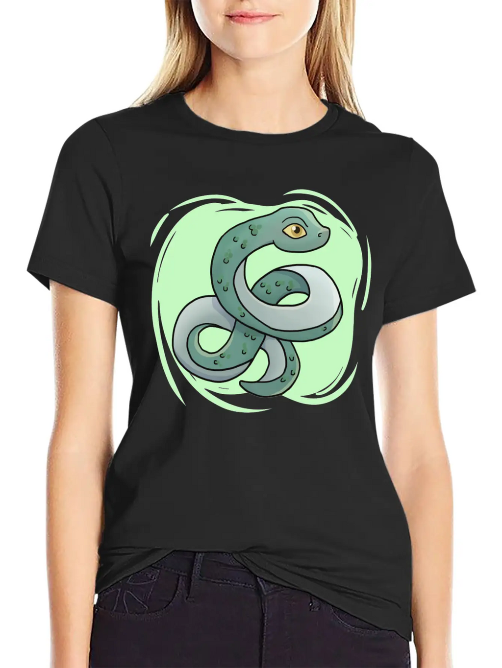 Cute Snake Boys Snake Breathable Soft Cotton T-Shirt – Timeless Casual Look