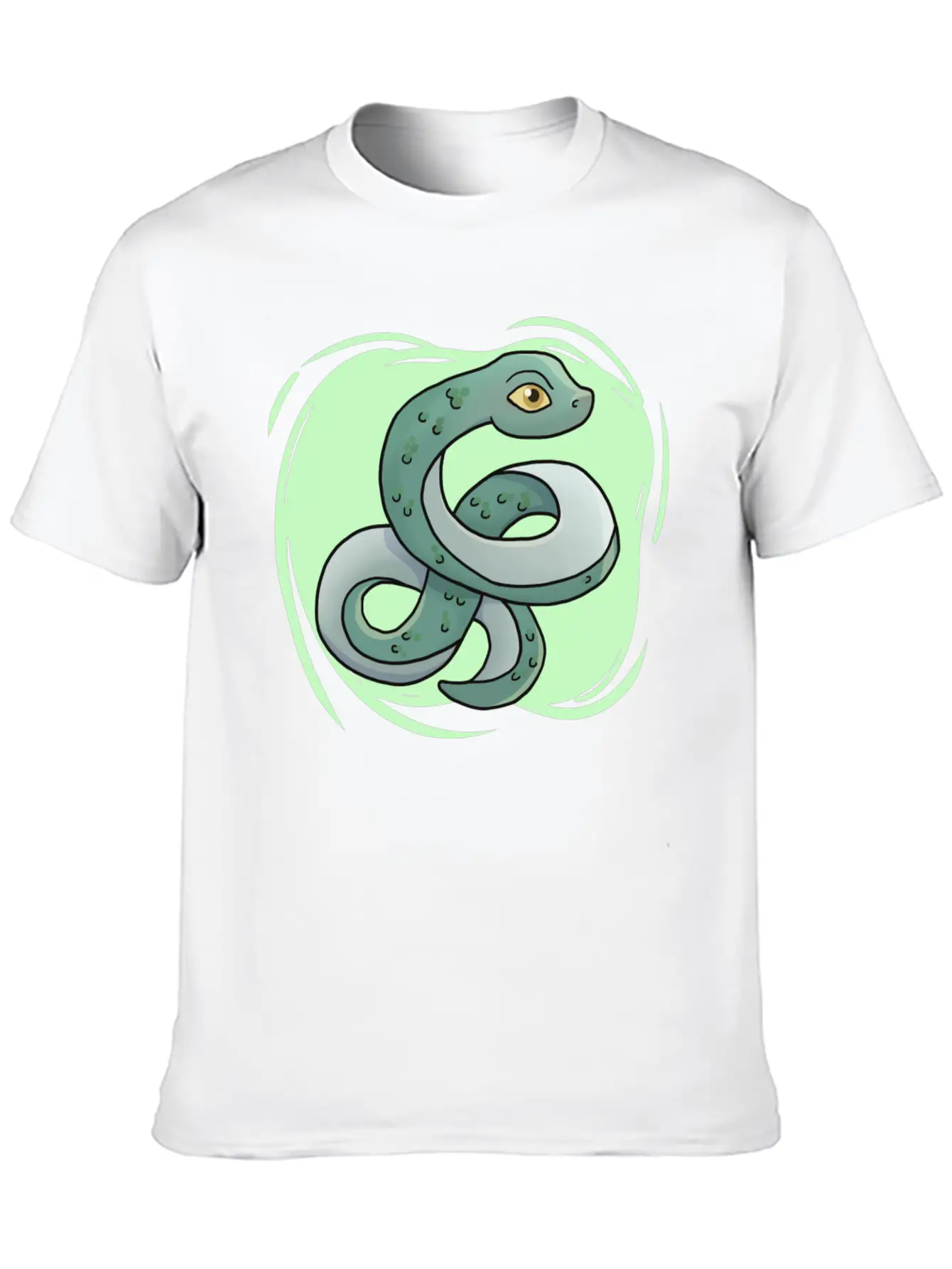 Cute Snake Boys Snake Breathable Soft Cotton T-Shirt – Timeless Casual Look
