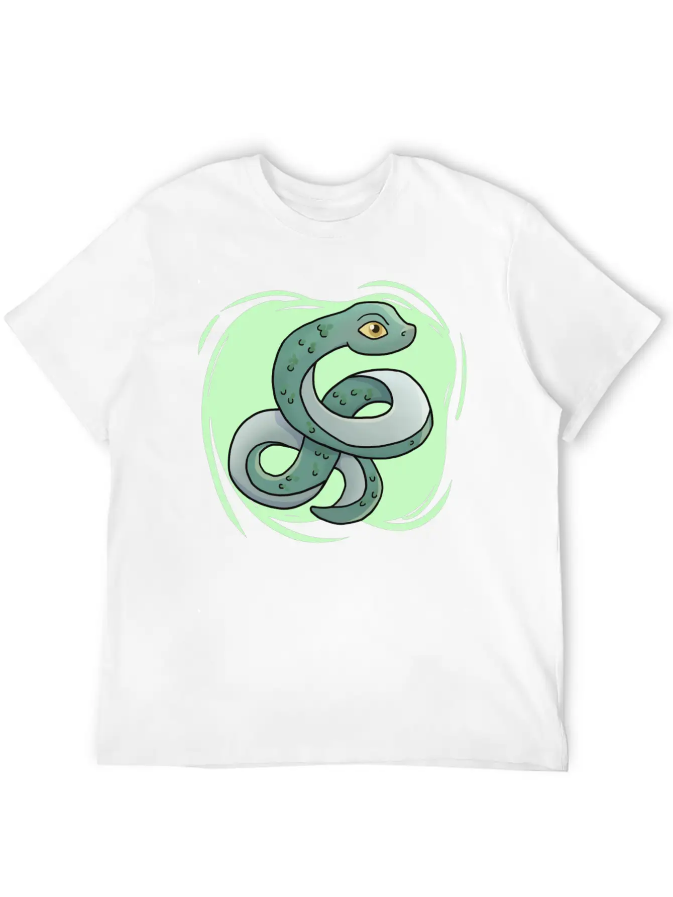 Cute Snake Boys Snake Breathable Soft Cotton T-Shirt – Timeless Casual Look