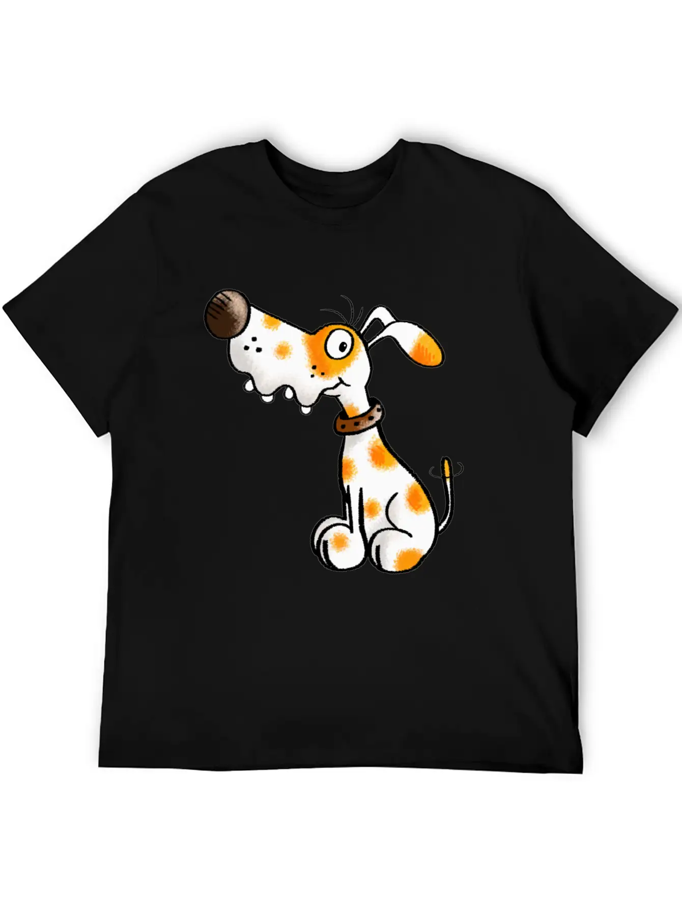 Cute Spotted Dog - Dogs - Cartoon - Funny - Gift Classic Cotton Tee – Unisex Comfort For Any Season