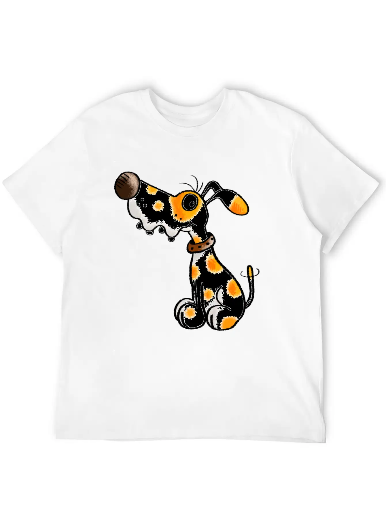 Cute Spotted Dog - Dogs - Cartoon - Funny - Gift Classic Cotton Tee – Unisex Comfort For Any Season