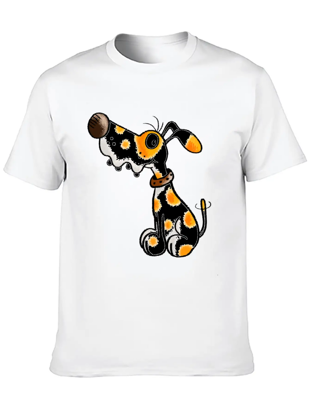 Cute Spotted Dog - Dogs - Cartoon - Funny - Gift Classic Cotton Tee – Unisex Comfort For Any Season