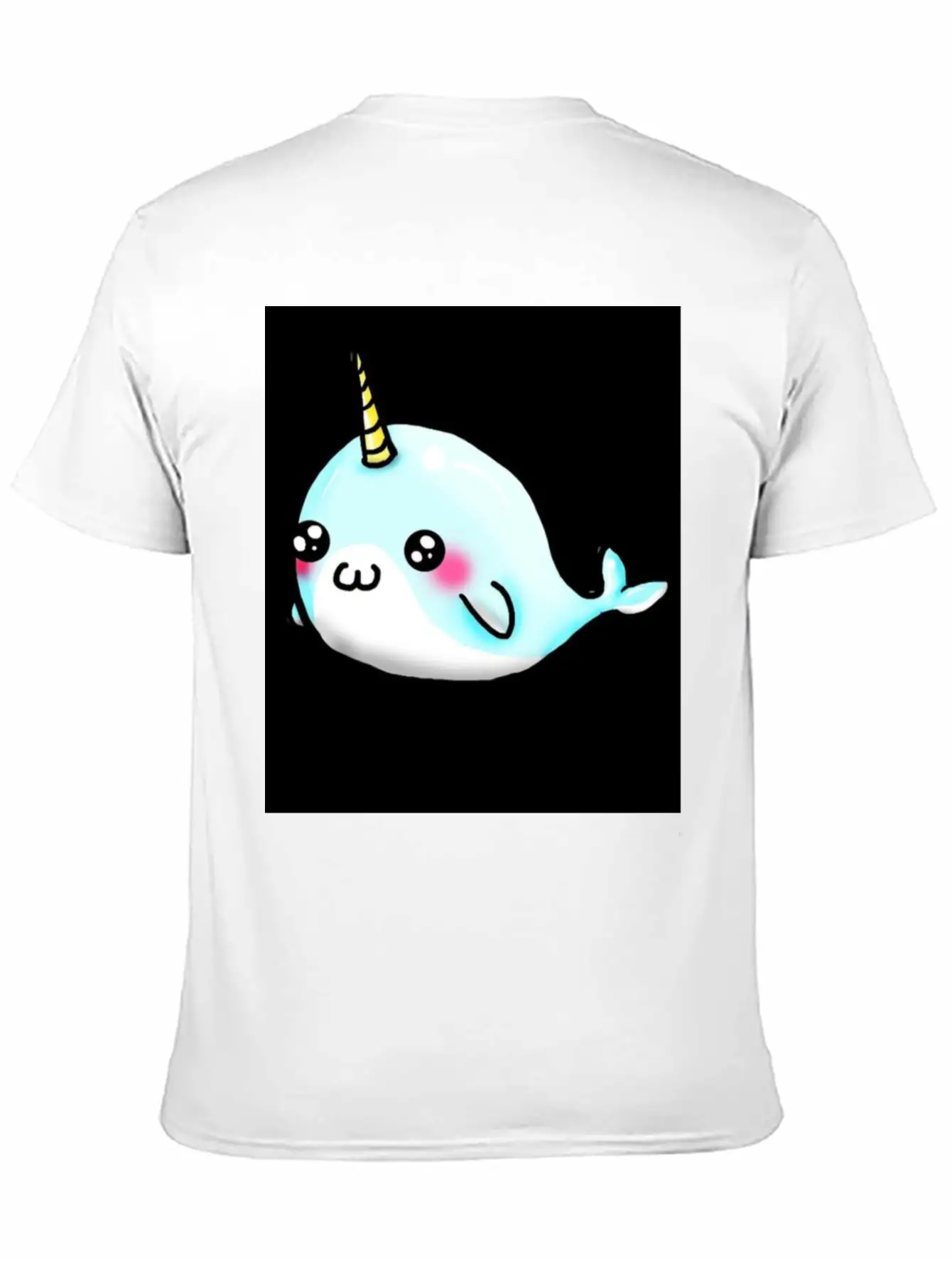 Cute Whale Stylish Everyday T-Shirt – Unisex Basic Cotton Tee