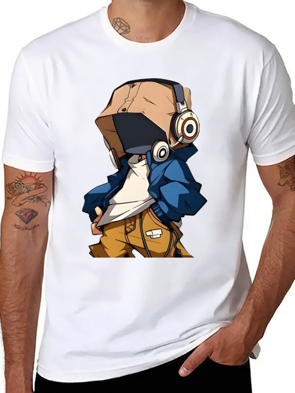 Cyberpunk Robot Timeless Short Sleeve Tee – Comfy And Minimalist Design