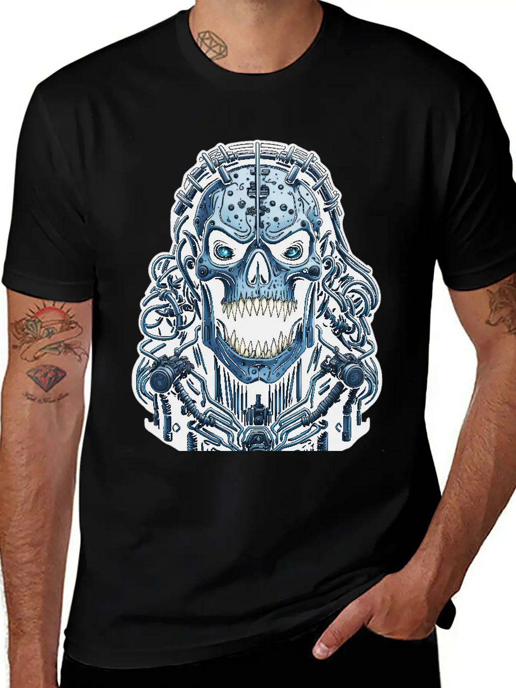 Cyborg 56 Classic Cotton Tee – Unisex Comfort For Any Season