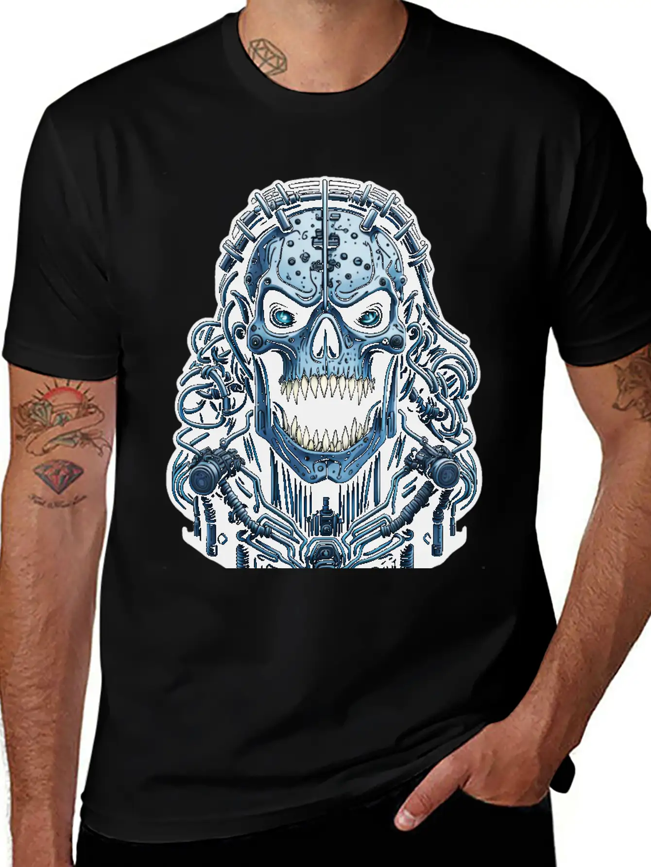 Cyborg 56 Classic Cotton Tee – Unisex Comfort For Any Season