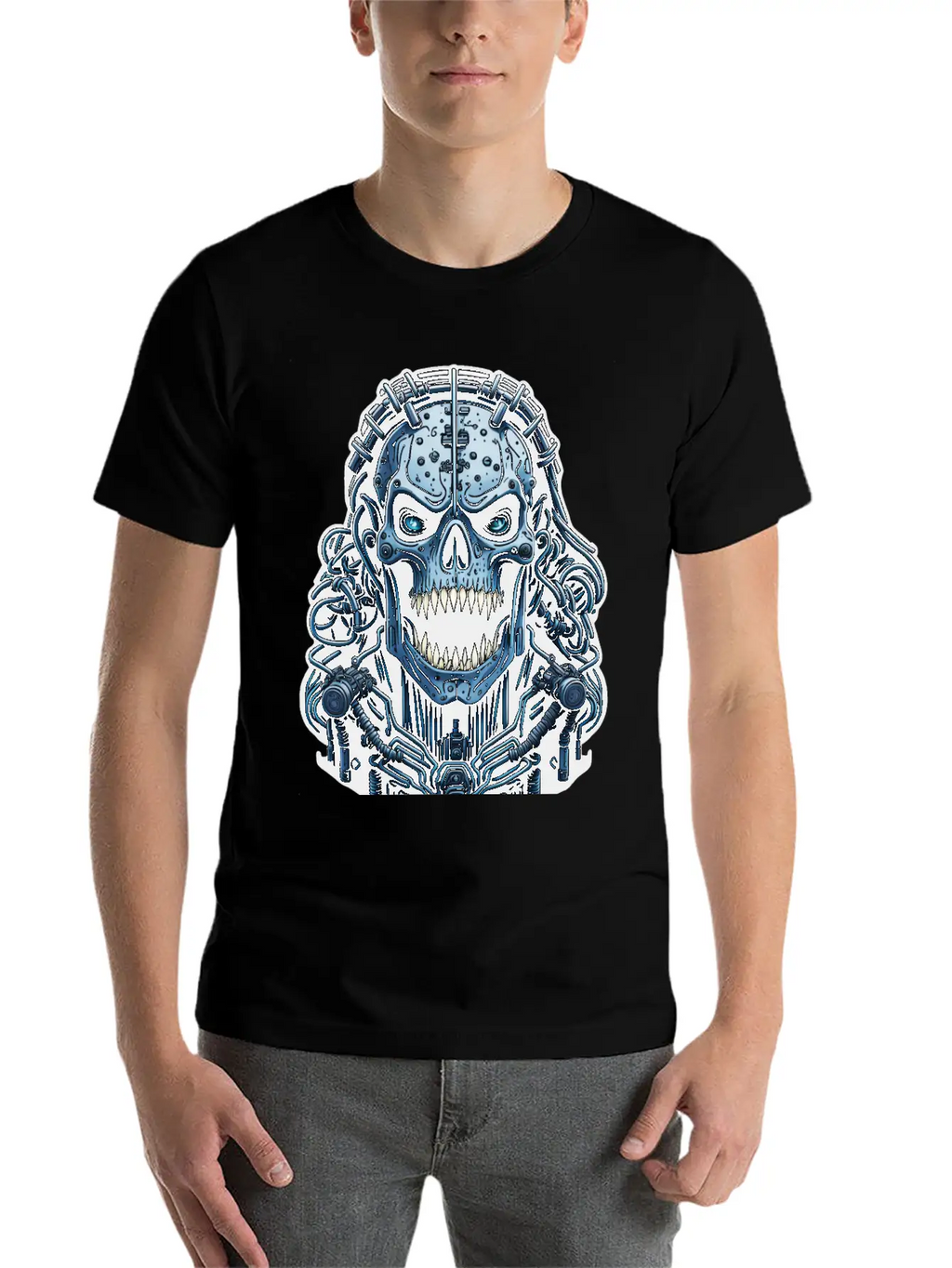 Cyborg 56 Classic Cotton Tee – Unisex Comfort For Any Season