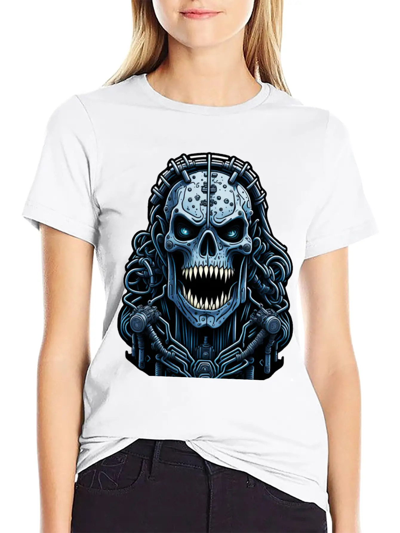Cyborg 56 Classic Cotton Tee – Unisex Comfort For Any Season