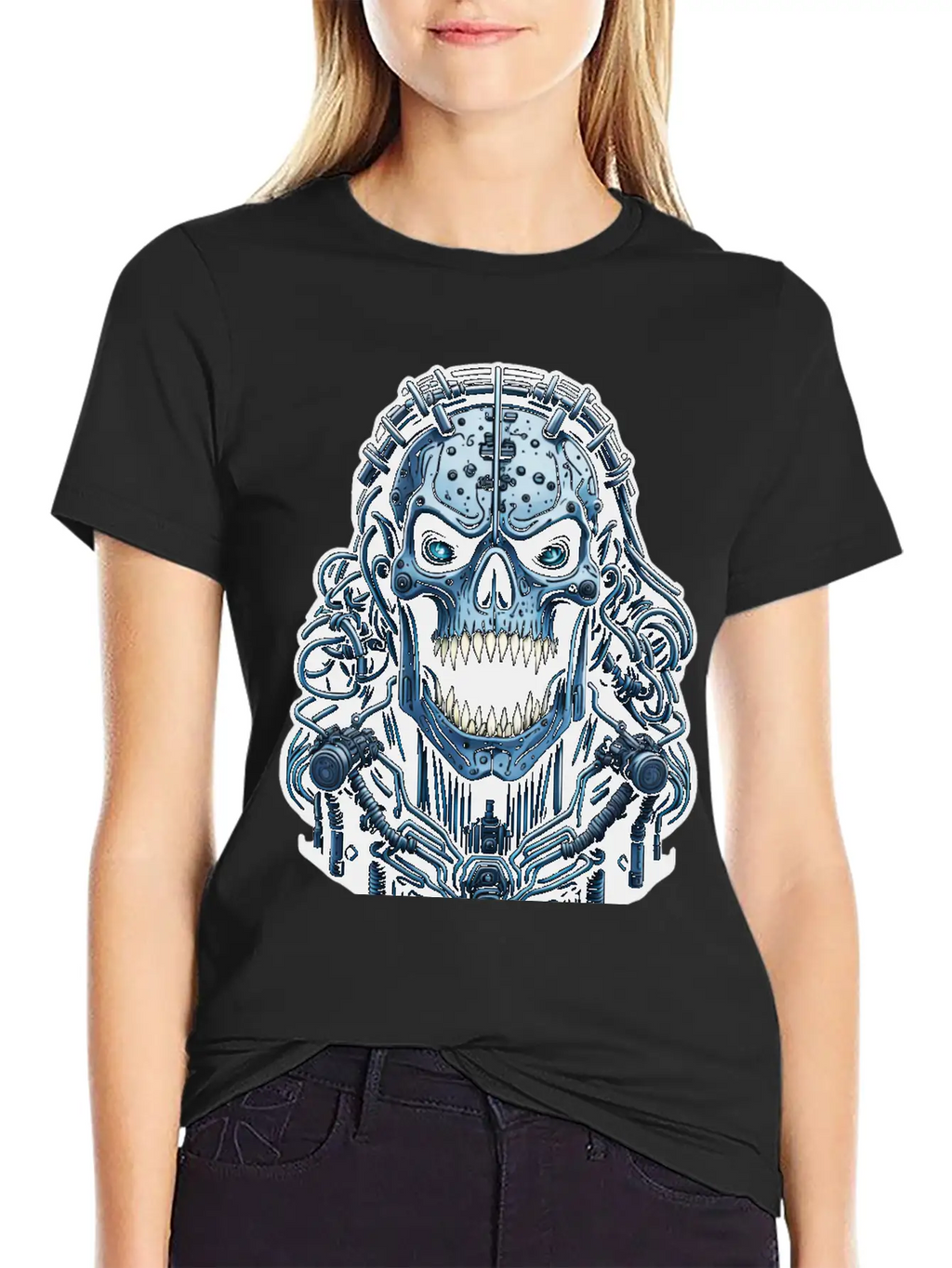 Cyborg 56 Classic Cotton Tee – Unisex Comfort For Any Season
