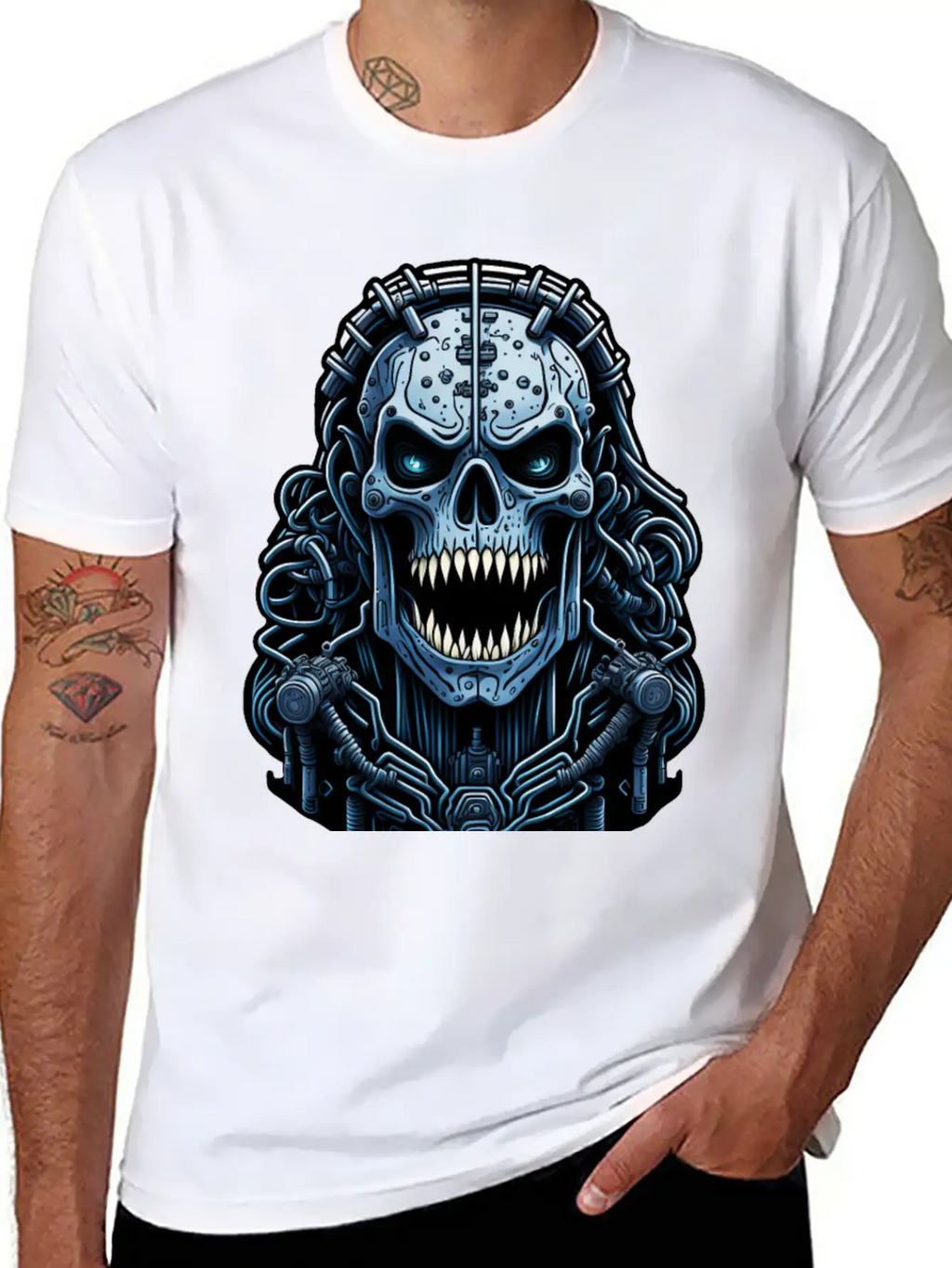 Cyborg 56 Classic Cotton Tee – Unisex Comfort For Any Season