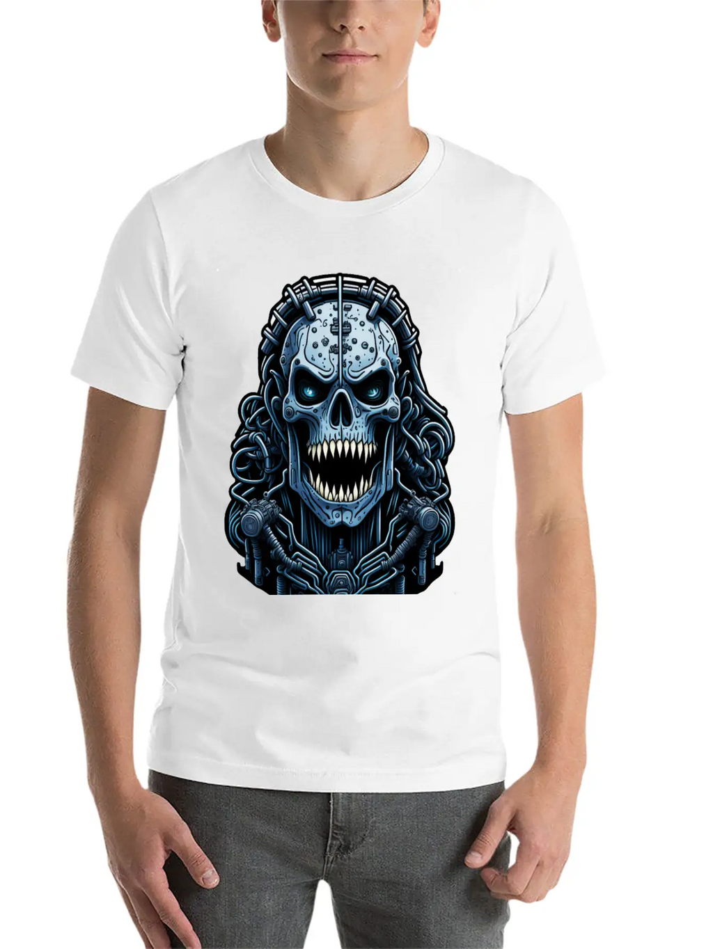 Cyborg 56 Classic Cotton Tee – Unisex Comfort For Any Season