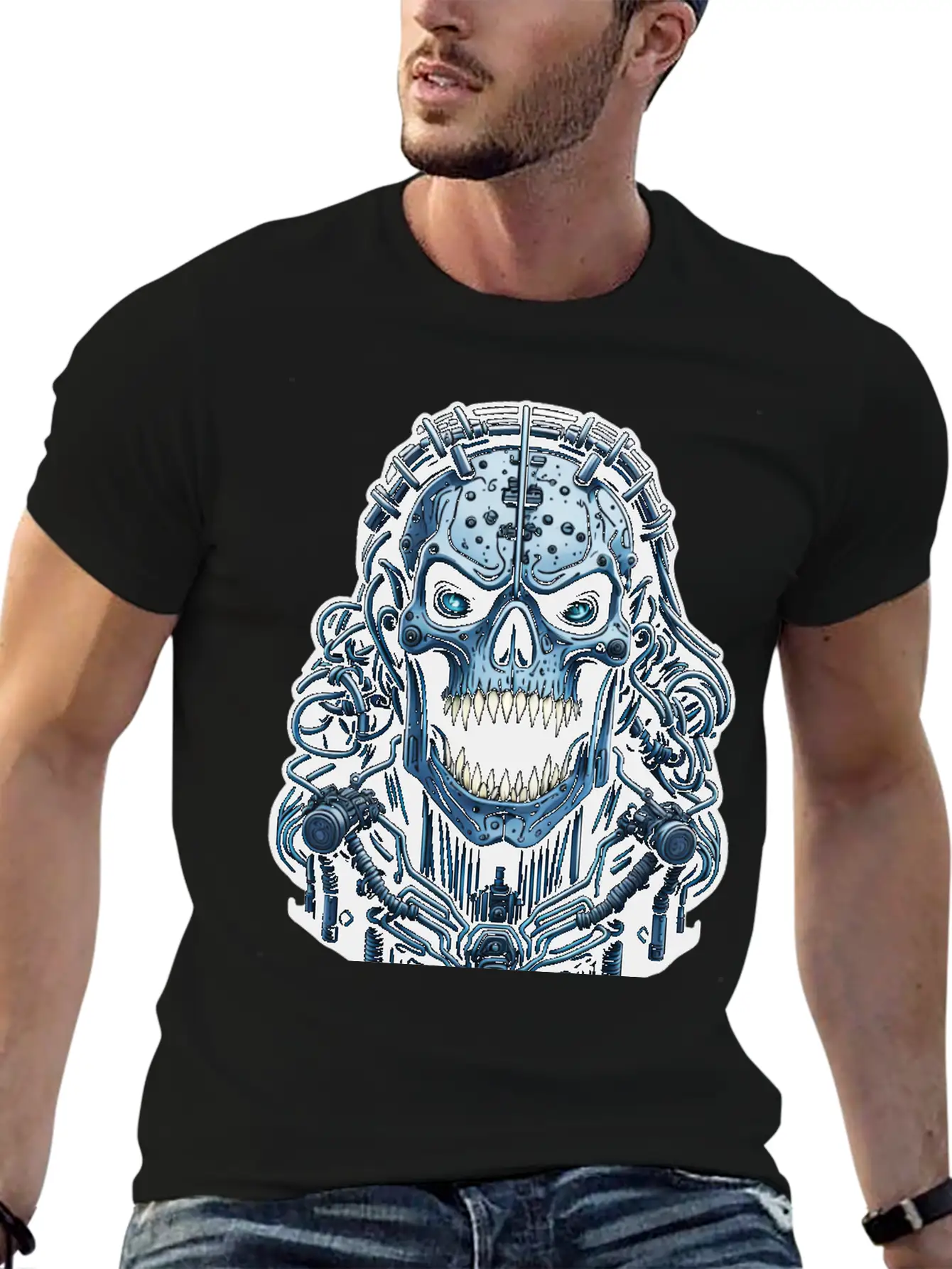 Cyborg 56 Classic Cotton Tee – Unisex Comfort For Any Season