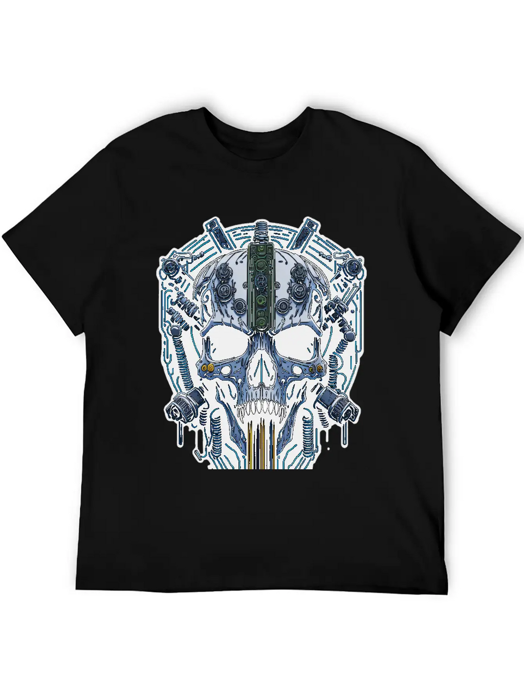Cyborg 70 Breathable Soft Cotton T-Shirt – Timeless Casual Look