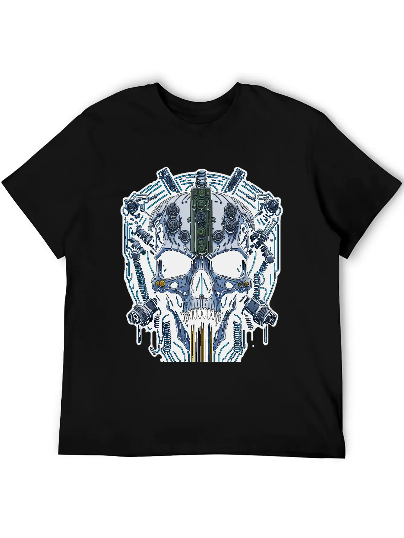 Cyborg 70 Breathable Soft Cotton T-Shirt – Timeless Casual Look