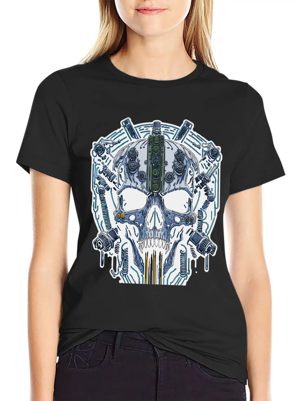 Cyborg 70 Breathable Soft Cotton T-Shirt – Timeless Casual Look
