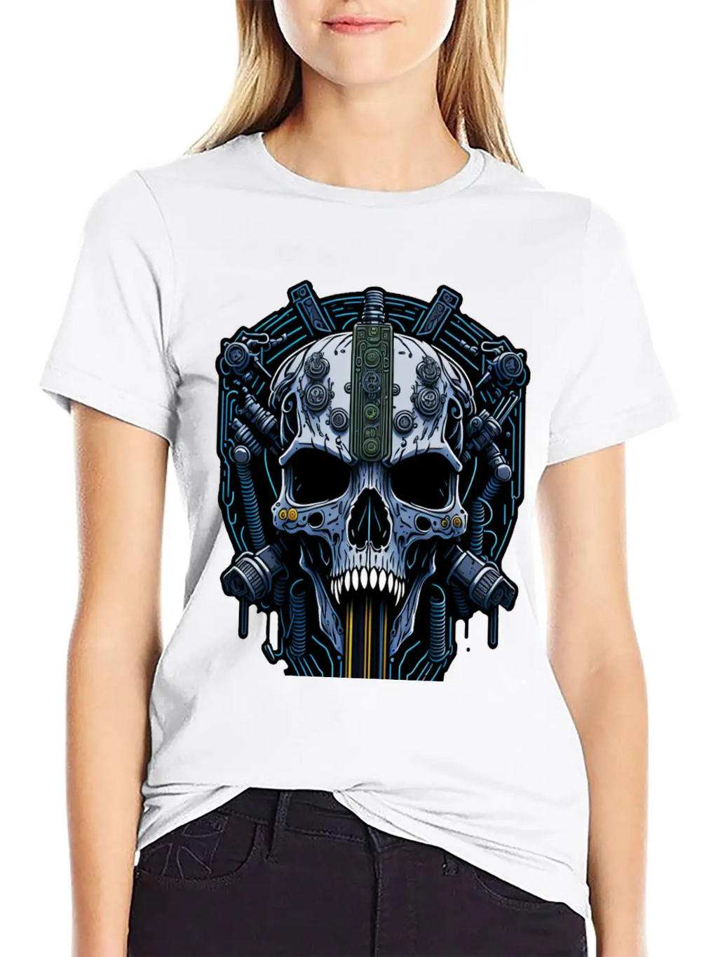 Cyborg 70 Breathable Soft Cotton T-Shirt – Timeless Casual Look