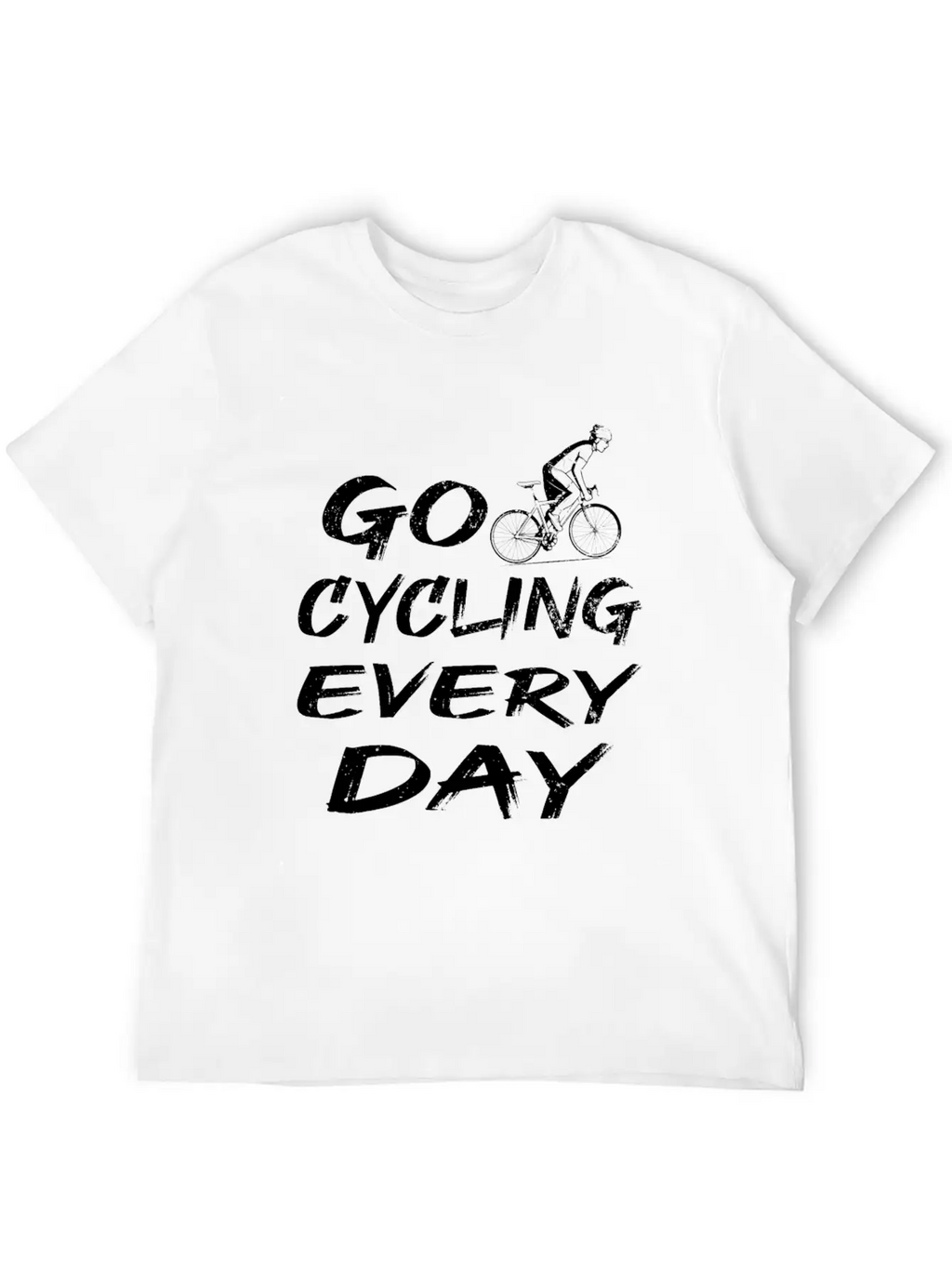 Cycle Unisex Casual T-Shirt – Clean Design For Daily Comfort